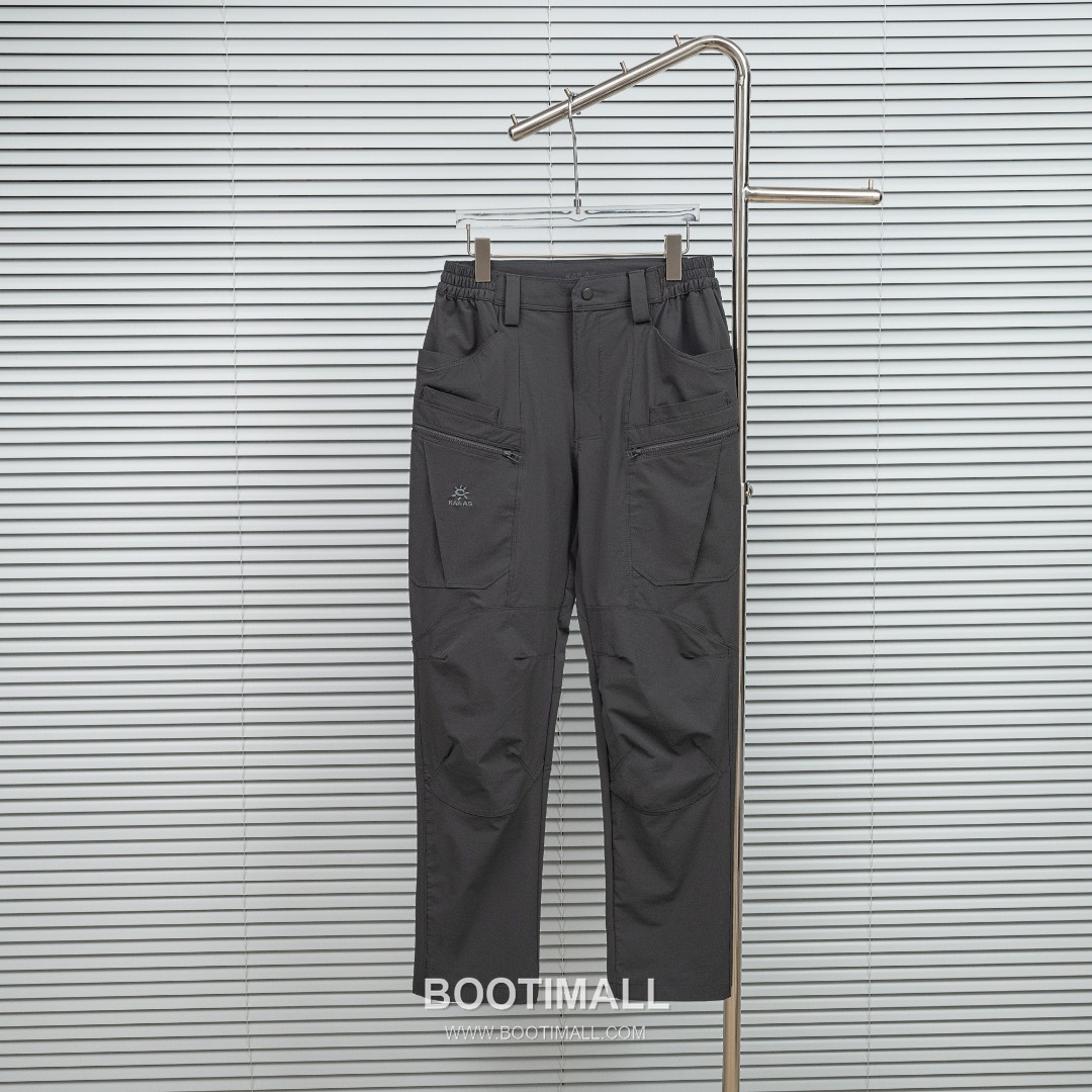 KAILAS 2025 S/S Woven Outdoor Pants with Multi Pocket Utility Design 카일라스 2025SS 폴리에스터 그레이 팬츠 멀티 포켓 기능성 1