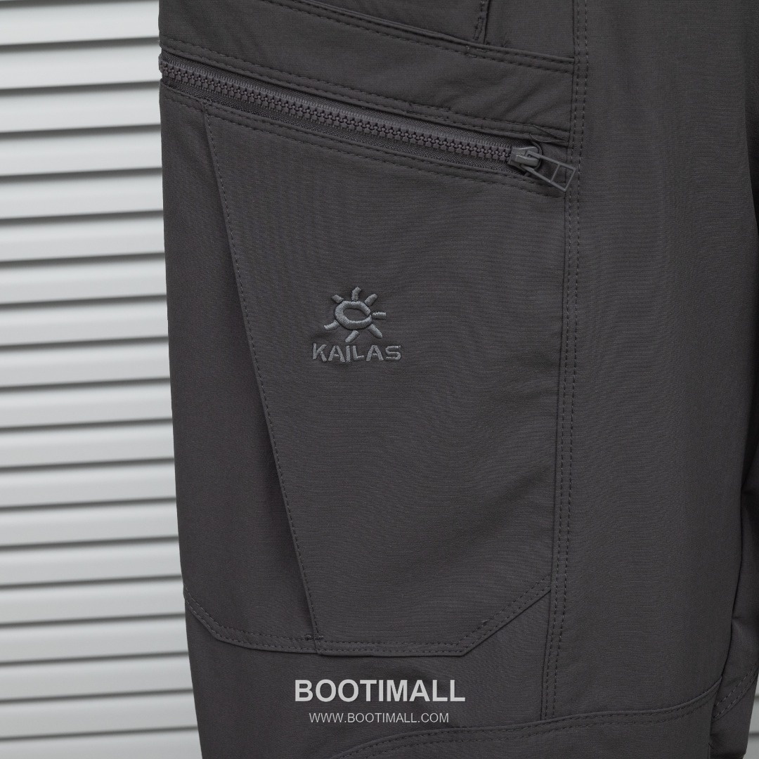 KAILAS 2025 S/S Woven Outdoor Pants with Multi Pocket Utility Design 카일라스 2025SS 폴리에스터 그레이 팬츠 멀티 포켓 기능성 6
