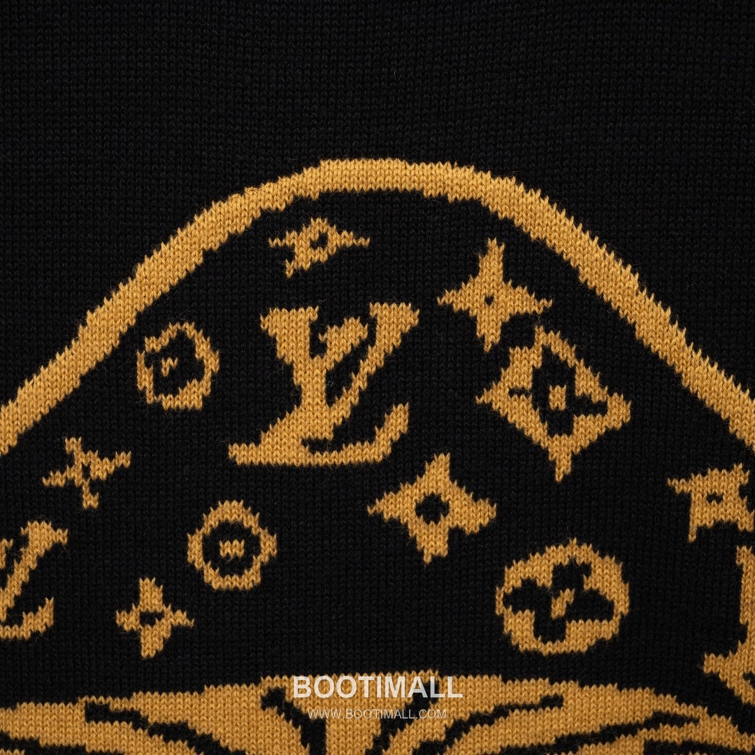 Louis Vuitton 2025 S/S Wool Blend Knit Short Sleeve T-Shirt with Mushroom Motif 루이비통 2025SS 울 니트 아이보리 티셔츠 머쉬룸 자카드 8