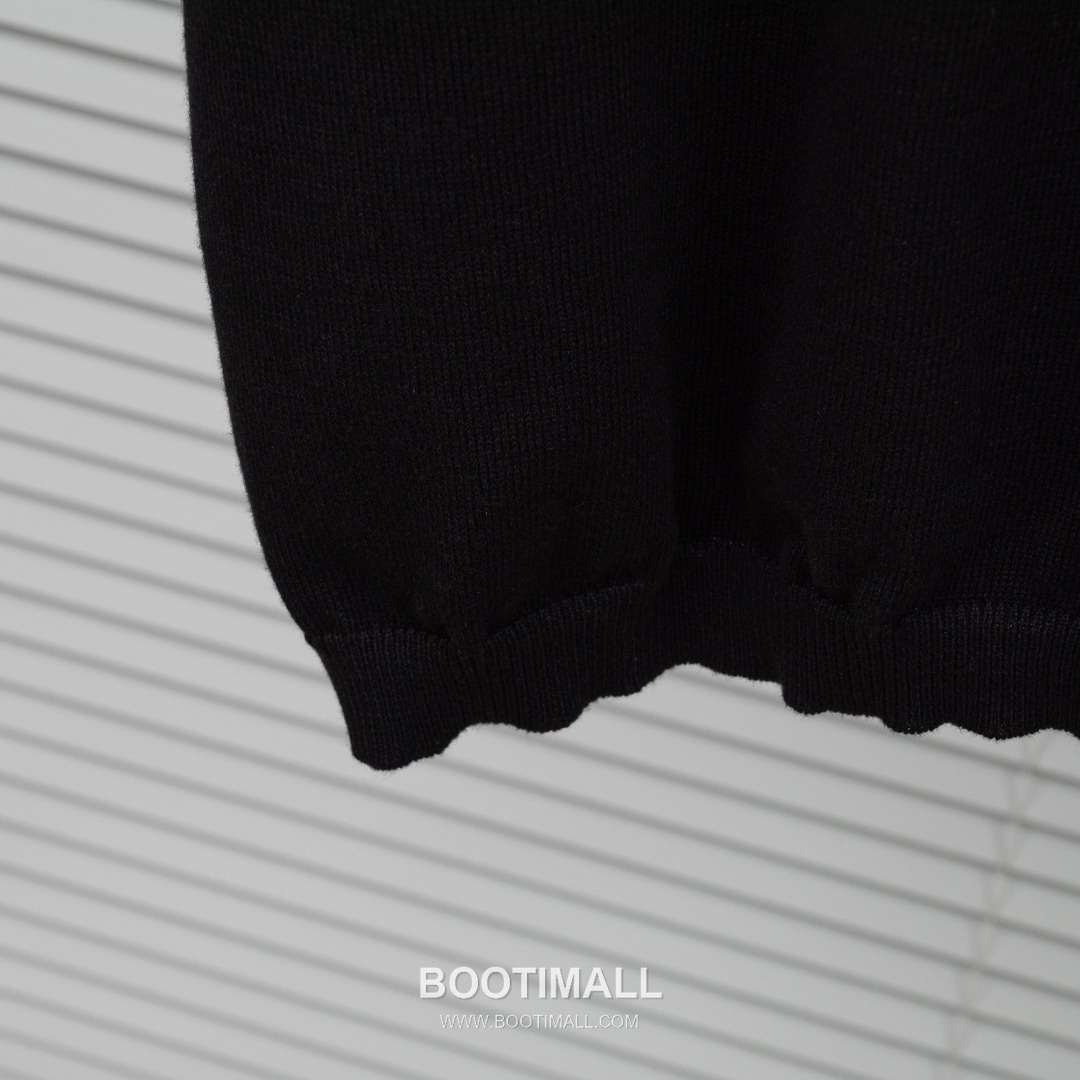 Louis Vuitton 2025 S/S Wool Blend Knit Short Sleeve T-Shirt with Mushroom Motif 루이비통 2025SS 울 니트 아이보리 티셔츠 머쉬룸 자카드 9