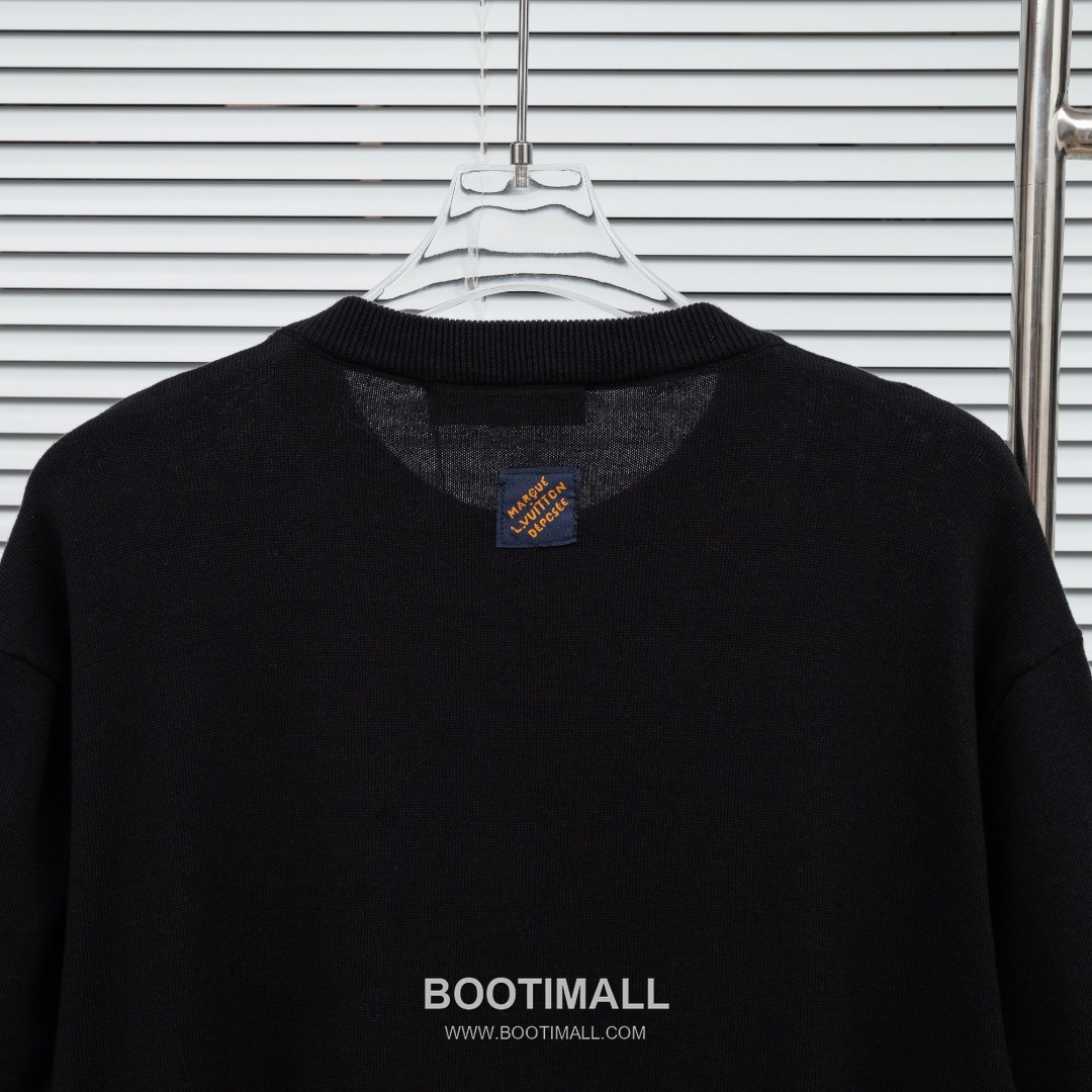 Louis Vuitton 2025 S/S Wool Blend Knit Short Sleeve T-Shirt with Mushroom Motif 루이비통 2025SS 울 니트 아이보리 티셔츠 머쉬룸 자카드 13