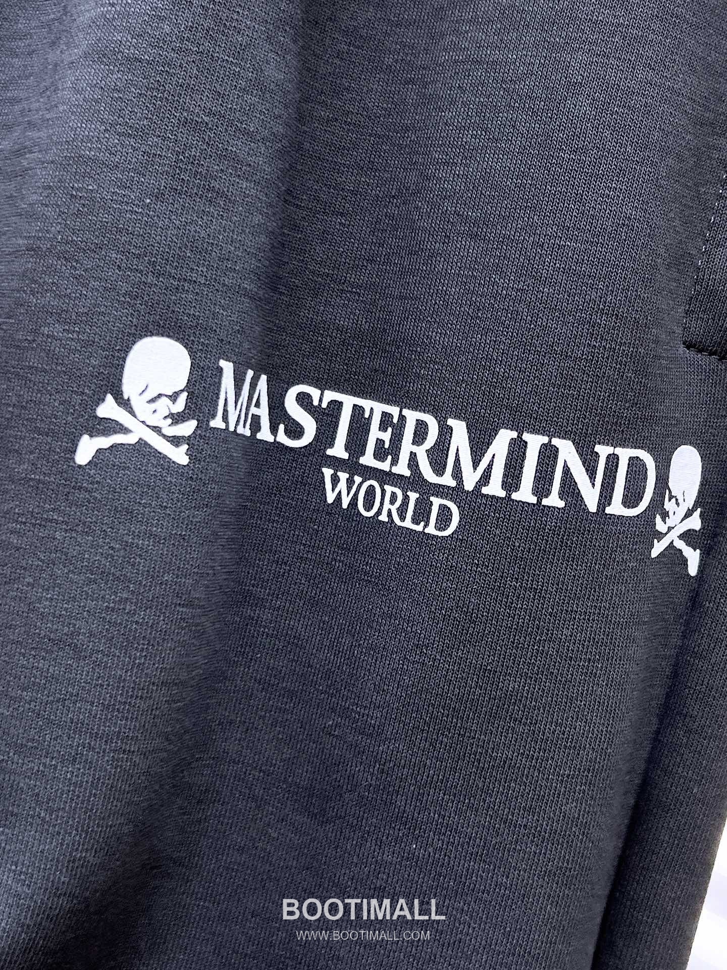 Mastermind Japan 2026 S/S Polyester Blend Shorts with Skull Logo Detail 마스터마인드재팬 2026SS 폴리에스터 블랙 쇼츠 스컬 로고 4