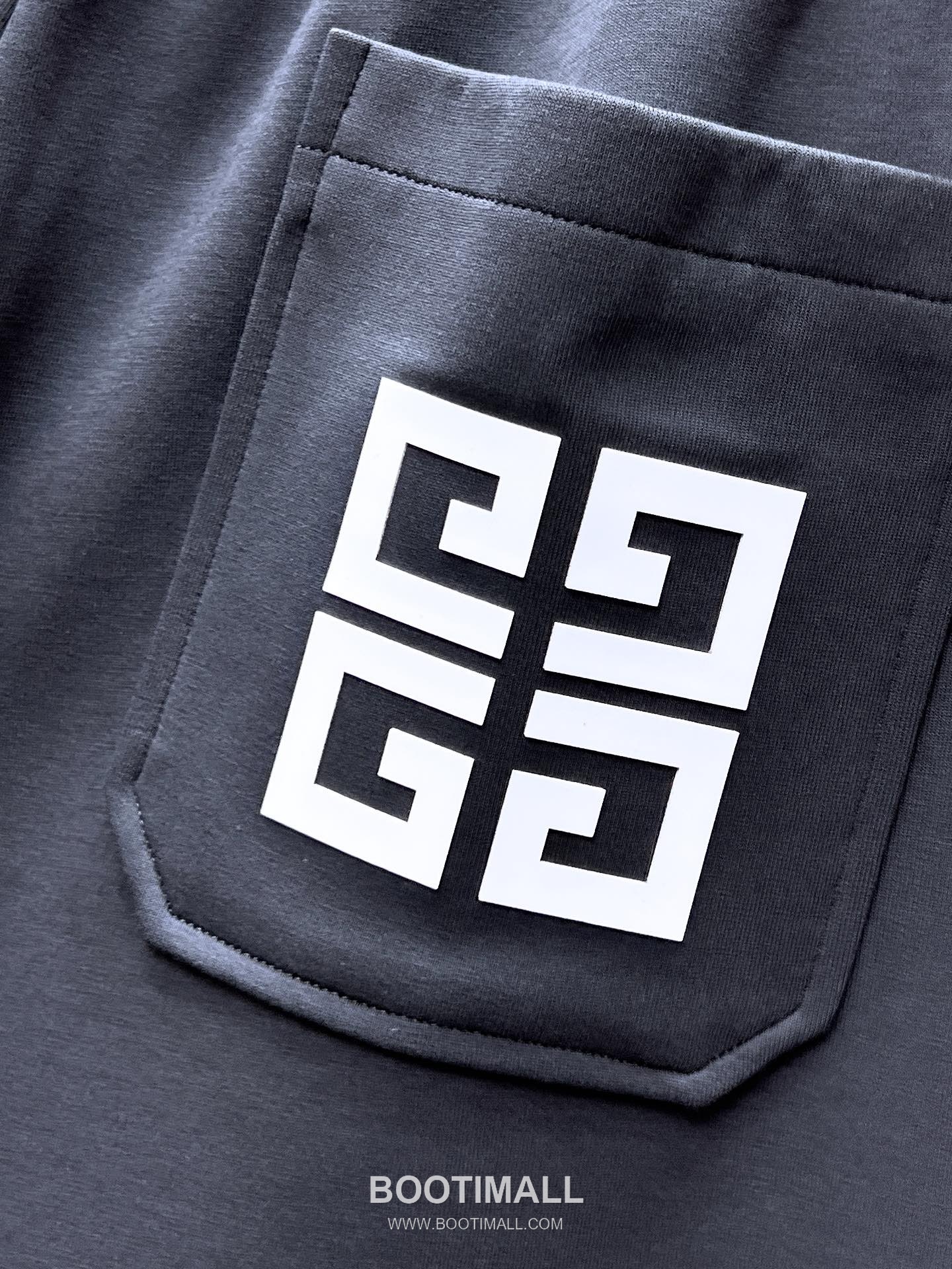 Givenchy 2026 S/S Polyester Blend Shorts with Logo Detail 지방시 2026SS 폴리에스터 블랙 쇼츠 로고 디테일 8