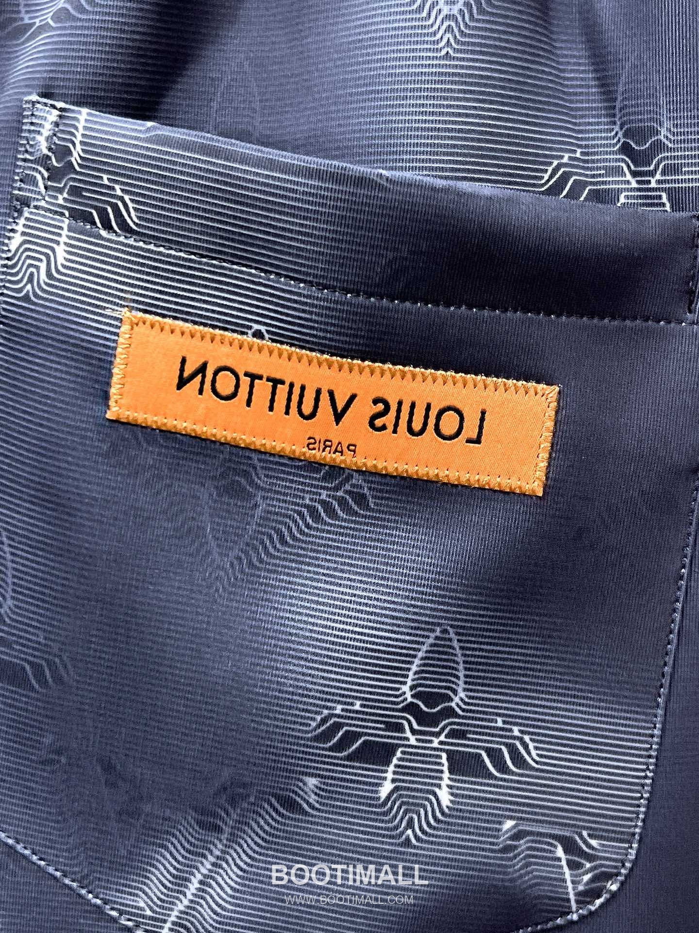 Louis Vuitton 2026 S/S Polyester Blend Shorts with Logo Detail 루이비통 2026SS 폴리에스터 블랙 쇼츠 로고 디테일 8