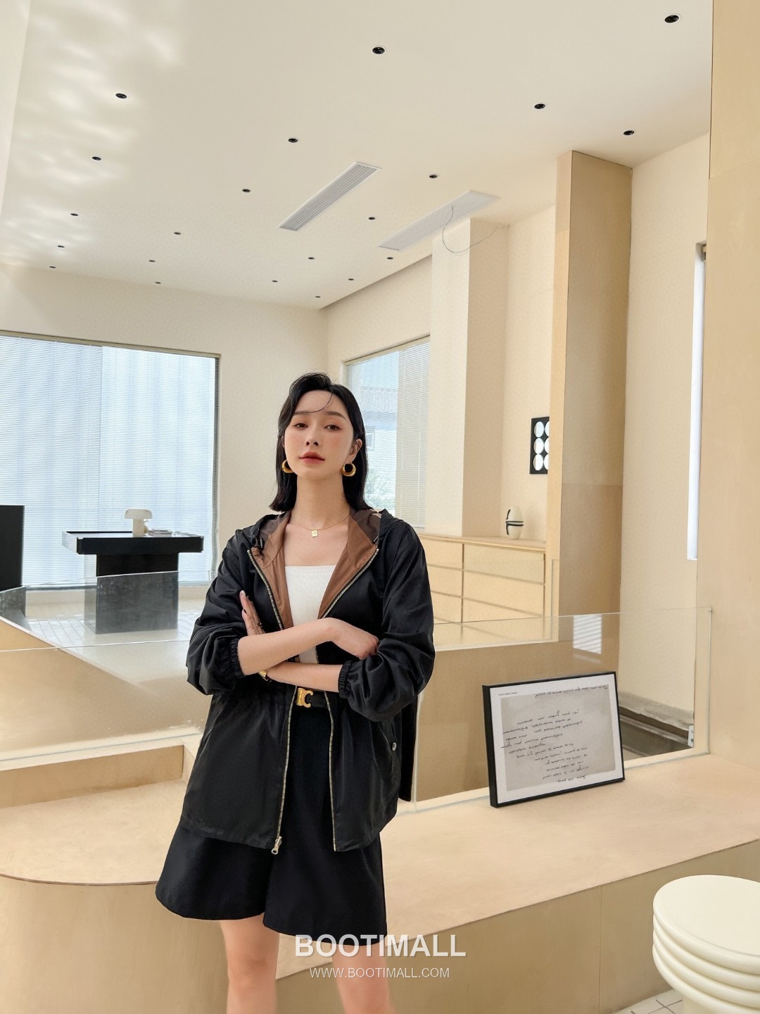 Burberry 2026 S/S Recycled Polyester Hooded Jacket with Check Print 버버리 2026SS 폴리에스터 베이지 재킷 체크 프린트 후드 8