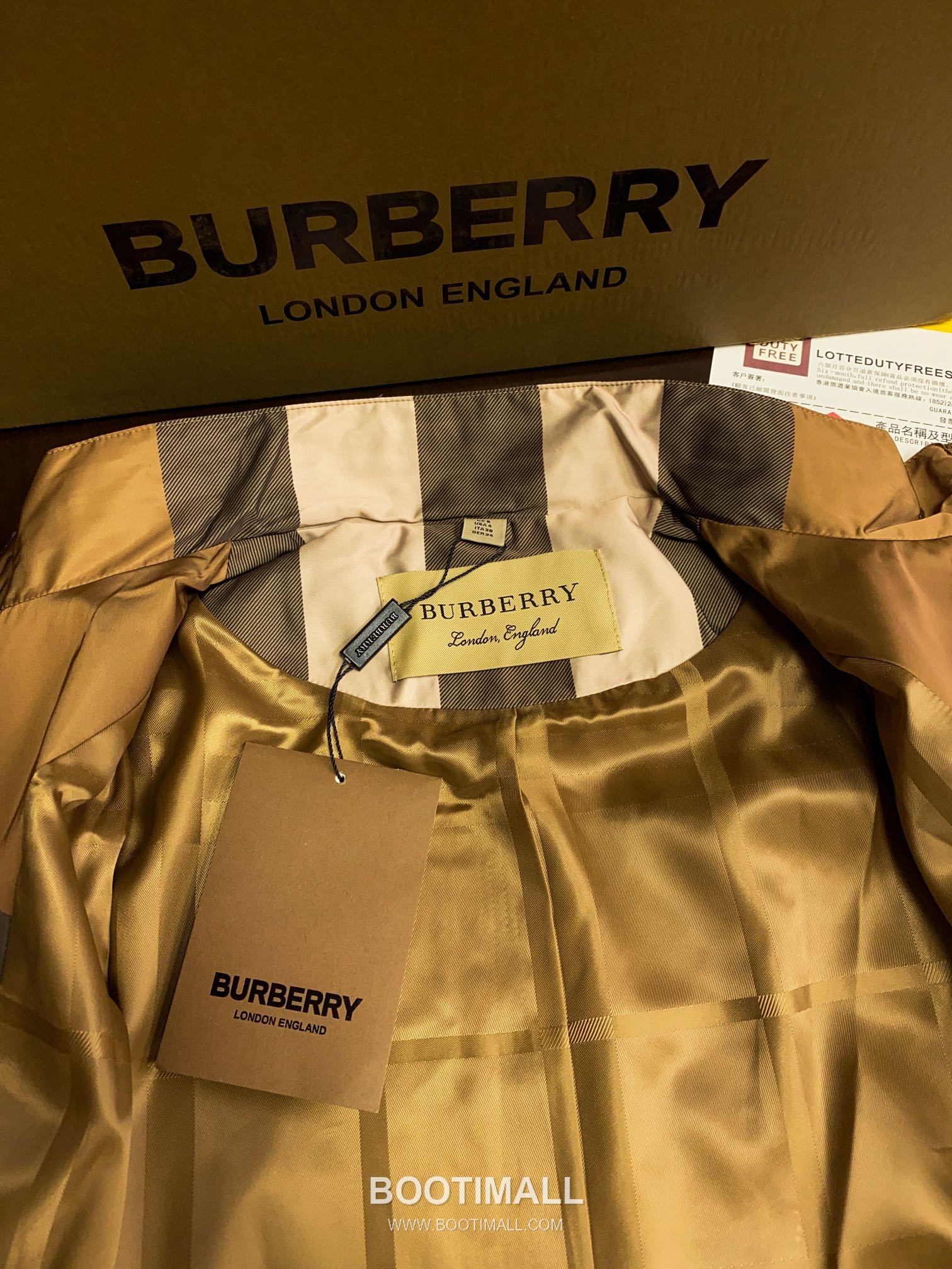 Burberry 2026 S/S Recycled Polyester Hooded Jacket with Check Print 버버리 2026SS 폴리에스터 베이지 재킷 체크 프린트 후드 17