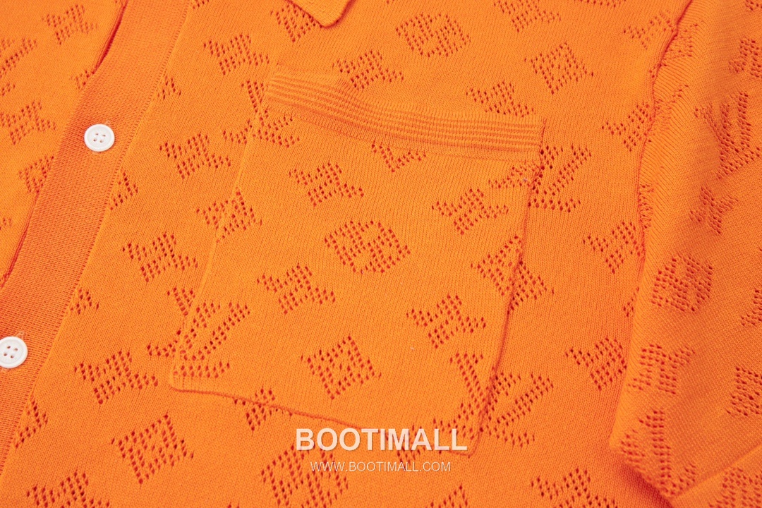 Louis Vuitton 2025 S/S Cotton Polyester Knit Cardigan with Openwork Jacquard 루이비통 2025SS 코튼 폴리에스터 아이보리 가디건 자카드 니트 4