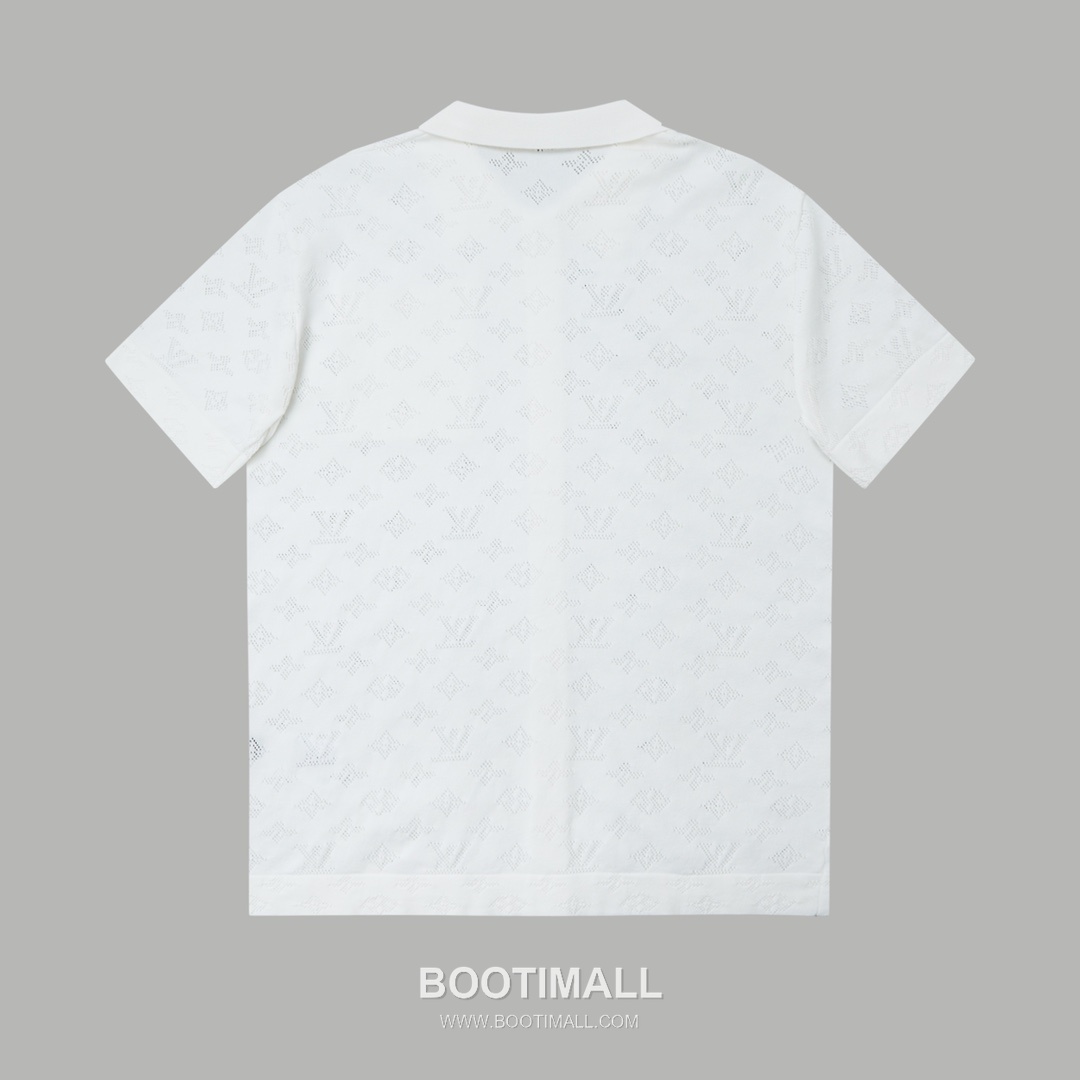 Louis Vuitton 2025 S/S Cotton Polyester Knit Cardigan with Openwork Jacquard 루이비통 2025SS 코튼 폴리에스터 아이보리 가디건 자카드 니트 2