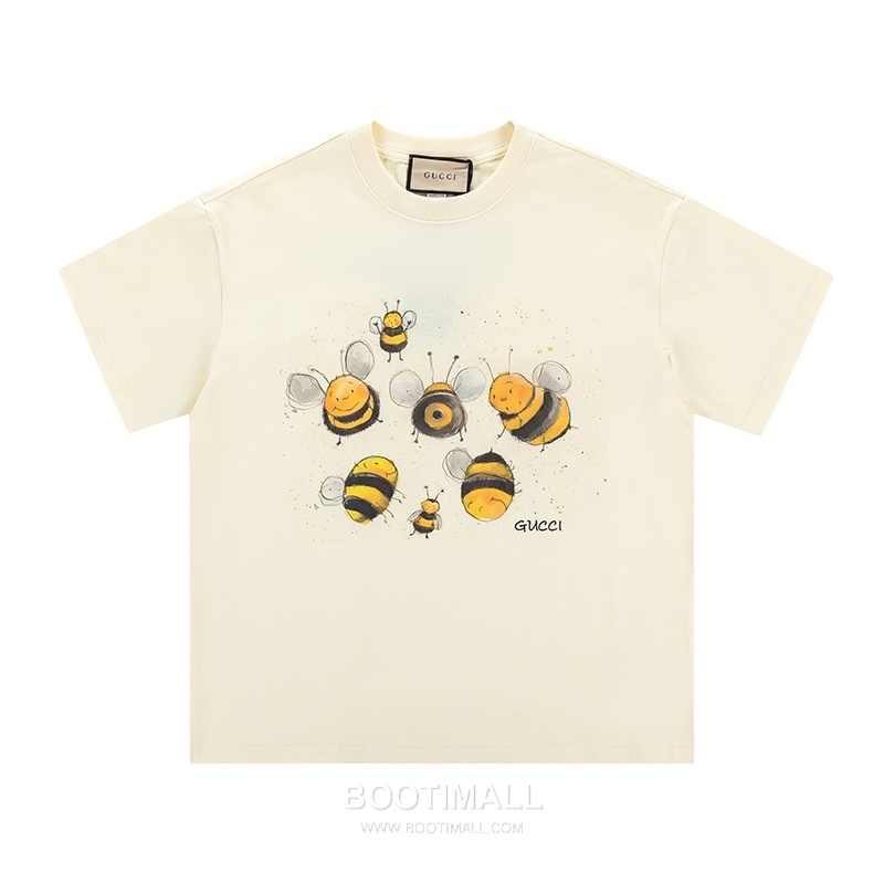 Gucci 2025 S/S Cotton Knit Short Sleeve T-Shirt with Logo Detail 구찌 2025SS 코튼 블랙 티셔츠 로고 니트 1