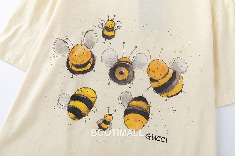 Gucci 2025 S/S Cotton Knit Short Sleeve T-Shirt with Logo Detail 구찌 2025SS 코튼 블랙 티셔츠 로고 니트 3