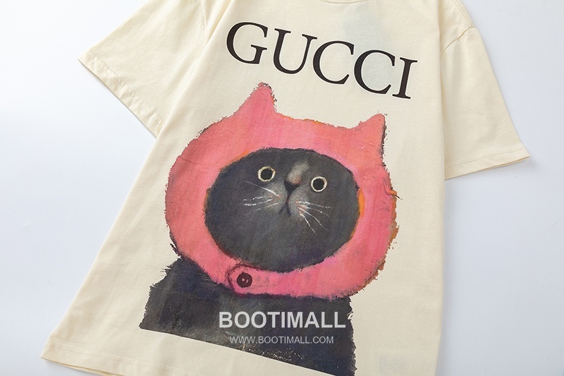 Gucci 2025 S/S Cotton Knit Short Sleeve T-Shirt with Logo Detail 구찌 2025SS 코튼 블랙 티셔츠 로고 니트 3