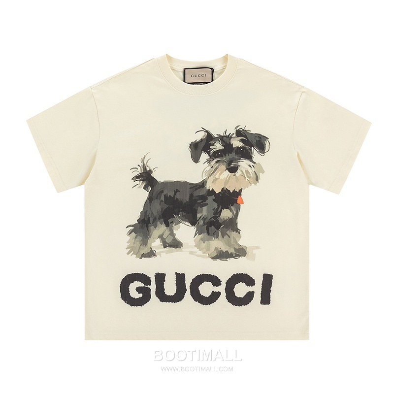 Gucci 2025 S/S Cotton Knit Short Sleeve T-Shirt with Logo Detail 구찌 2025SS 코튼 블랙 티셔츠 로고 니트 1