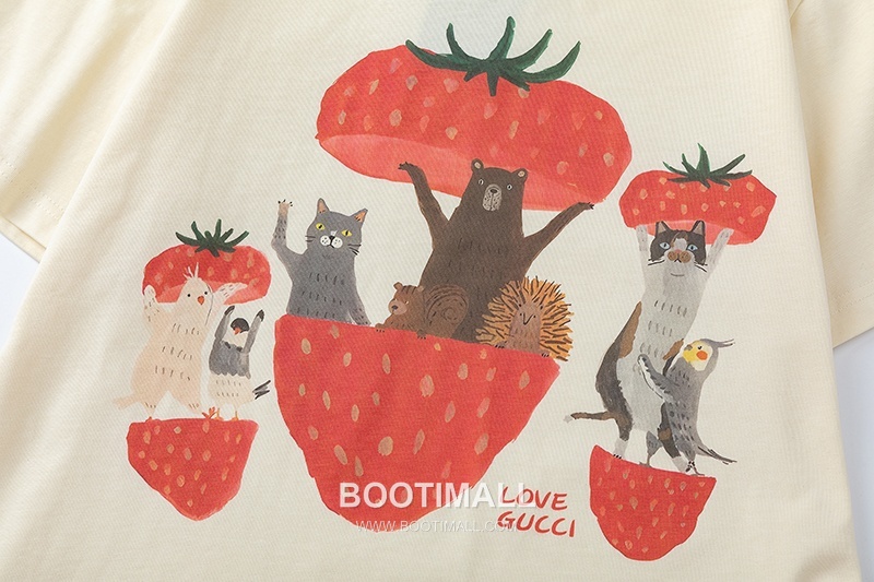 Gucci 2025 S/S Cotton Knit Short Sleeve T-Shirt with Logo Detail 구찌 2025SS 코튼 블랙 티셔츠 로고 니트 3