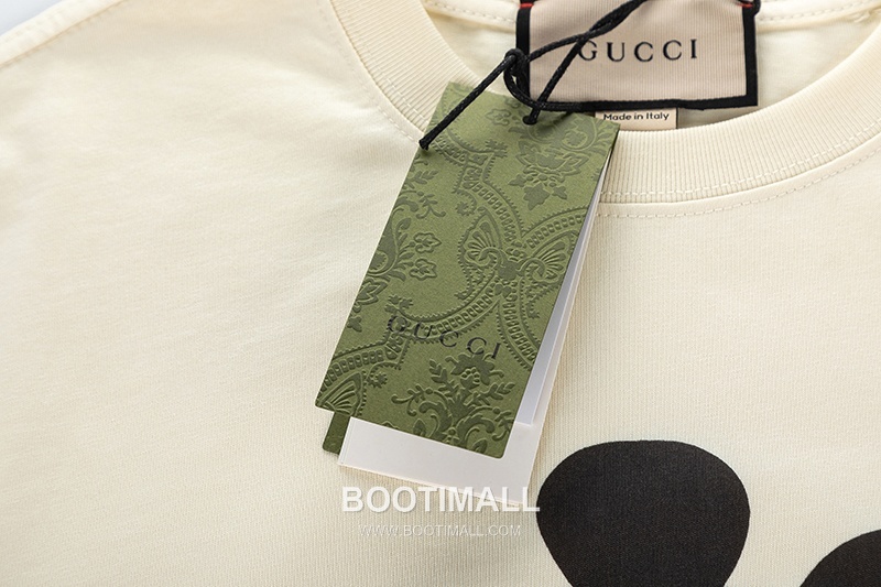 Gucci 2025 S/S Cotton Knit Short Sleeve T-Shirt with Logo Detail 구찌 2025SS 코튼 블랙 티셔츠 로고 니트 5