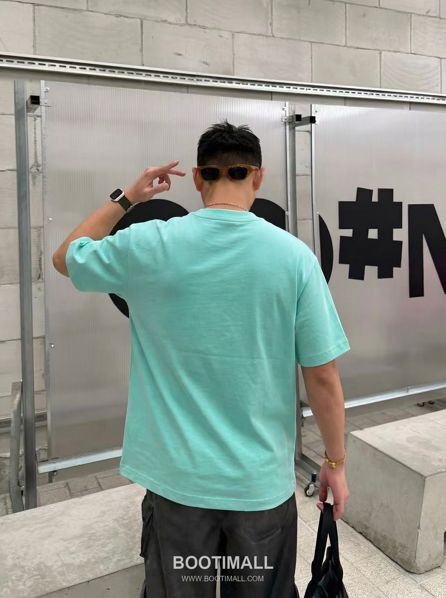 Arc'teryx 2026 S/S Cotton Short Sleeve T-Shirt with Logo Print 아크테릭스 2026SS 코튼 블랙 티셔츠 로고 프린트 4