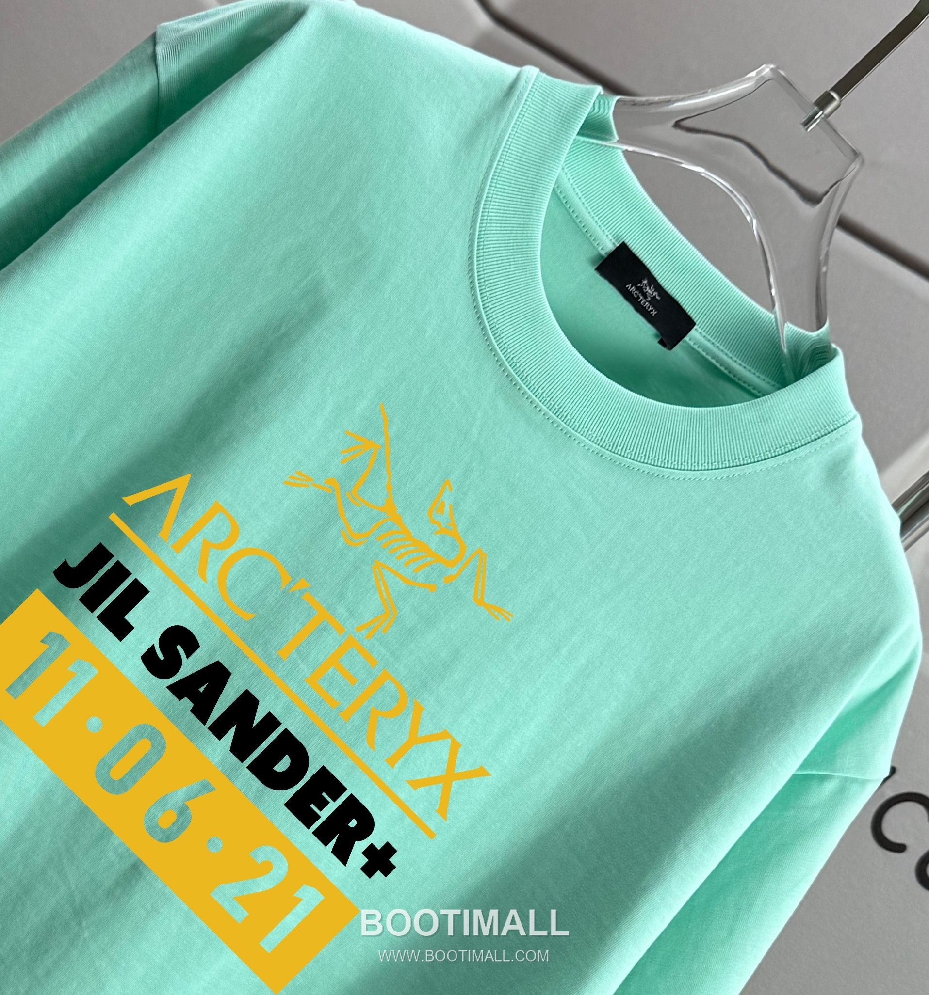 Arc'teryx 2026 S/S Cotton Short Sleeve T-Shirt with Logo Print 아크테릭스 2026SS 코튼 블랙 티셔츠 로고 프린트 7