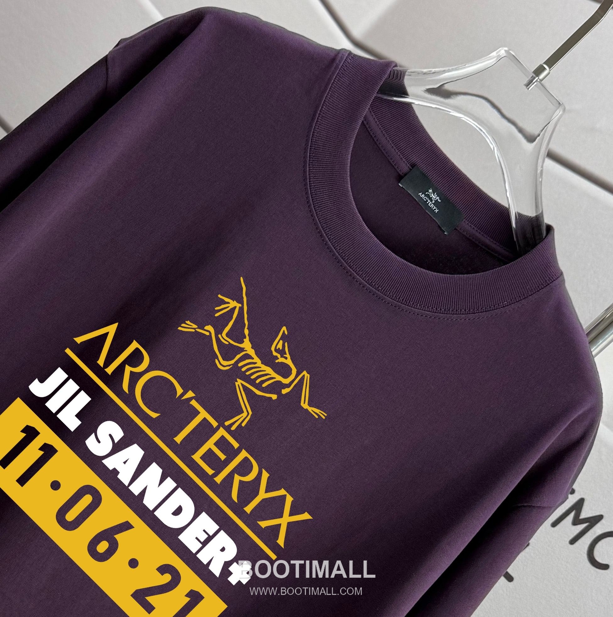 Arc'teryx 2026 S/S Cotton Short Sleeve T-Shirt with Logo Print 아크테릭스 2026SS 코튼 블랙 티셔츠 로고 프린트 7