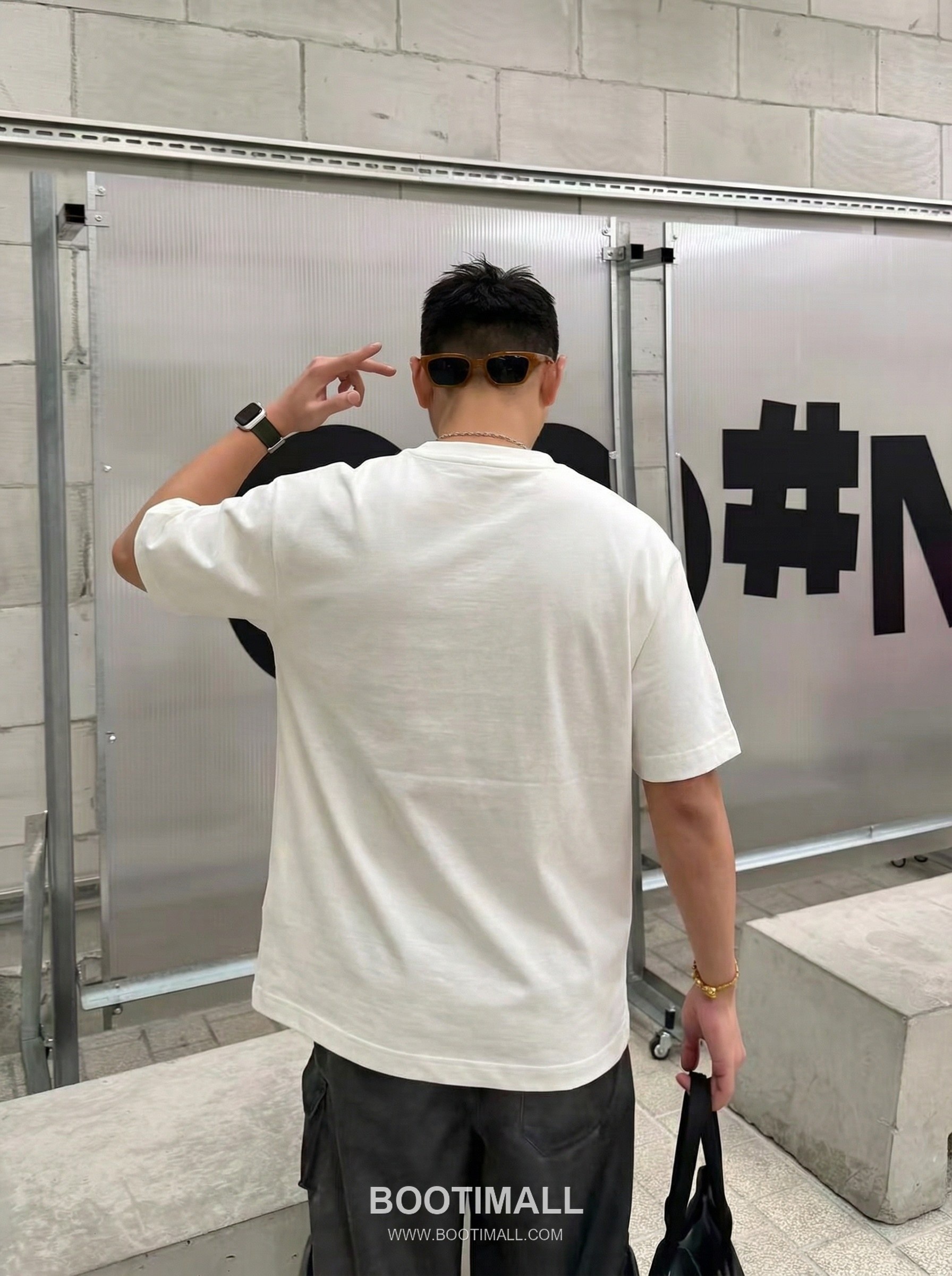 Arc'teryx 2026 S/S Cotton Short Sleeve T-Shirt with Logo Print 아크테릭스 2026SS 코튼 블랙 티셔츠 로고 프린트 2