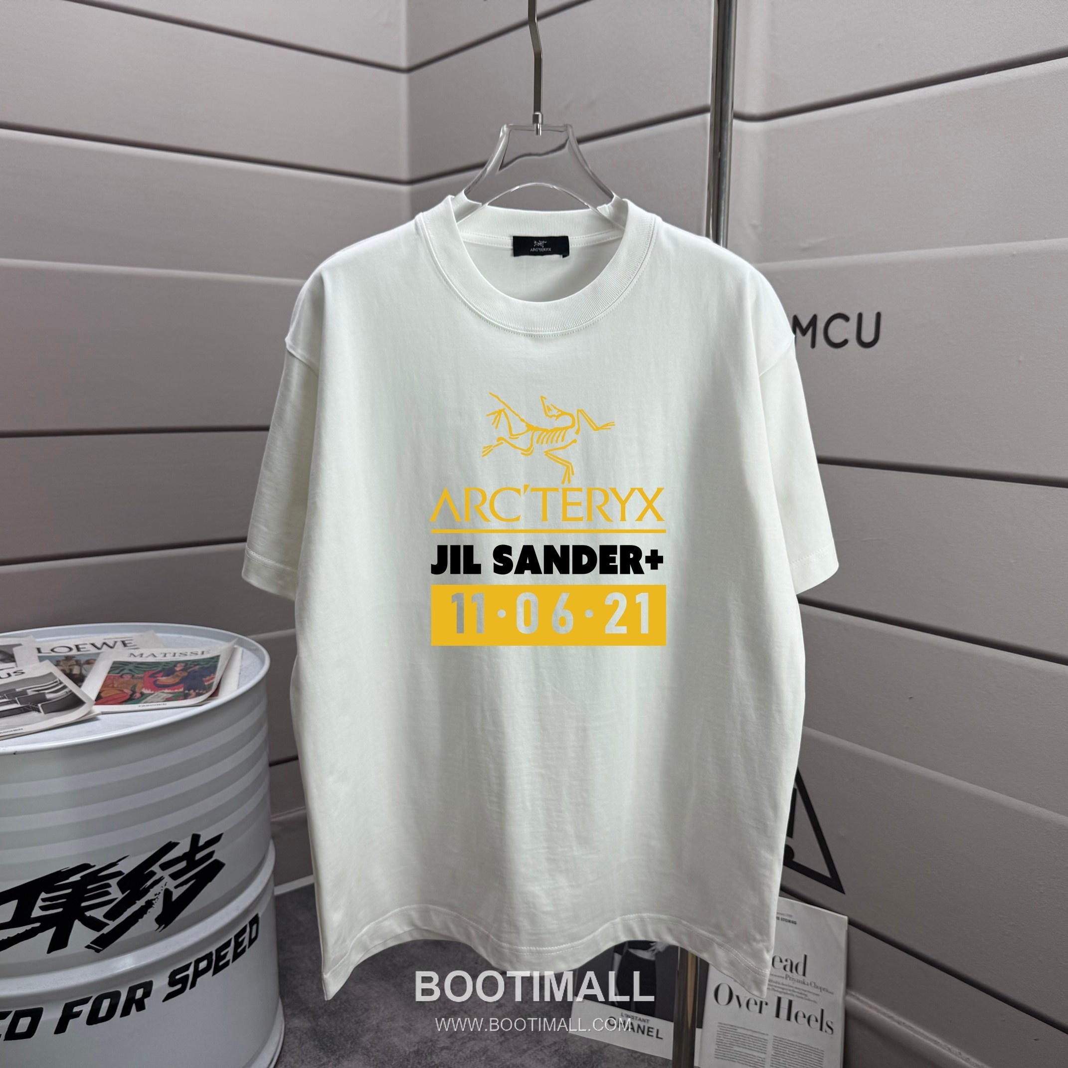 Arc'teryx 2026 S/S Cotton Short Sleeve T-Shirt with Logo Print 아크테릭스 2026SS 코튼 블랙 티셔츠 로고 프린트 5