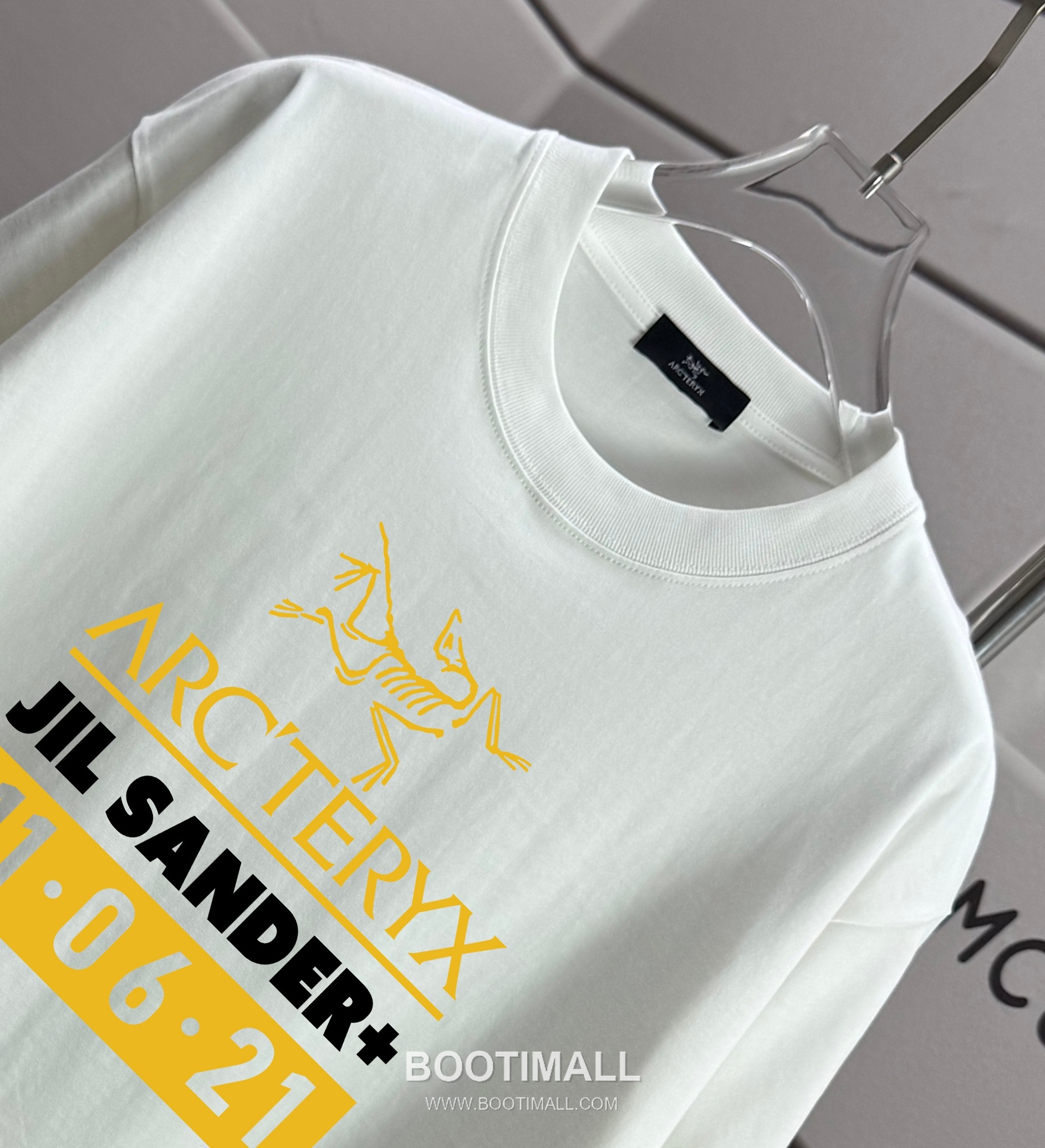 Arc'teryx 2026 S/S Cotton Short Sleeve T-Shirt with Logo Print 아크테릭스 2026SS 코튼 블랙 티셔츠 로고 프린트 7