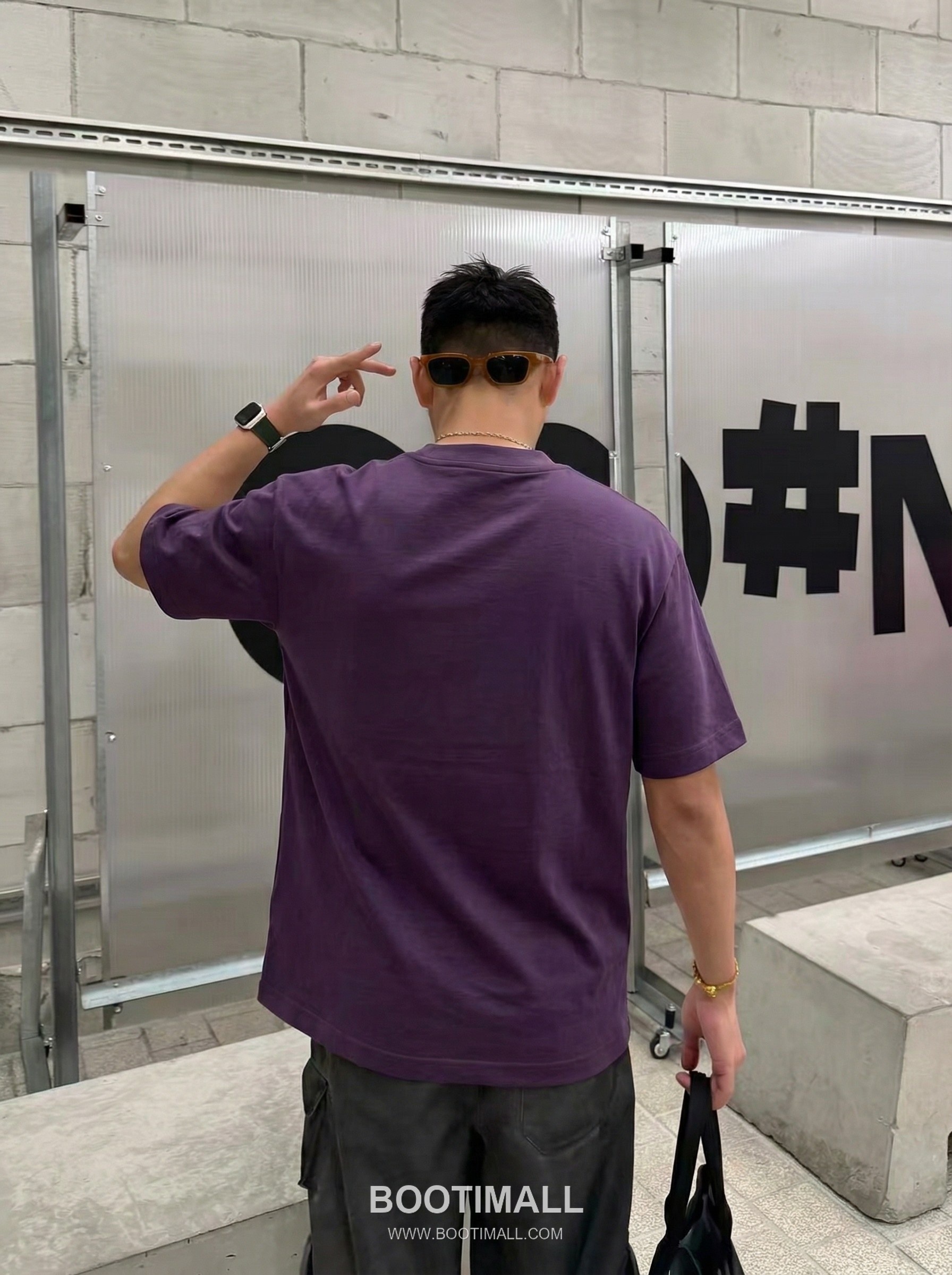 Arc'teryx 2026 S/S Cotton Short Sleeve T-Shirt with Logo Print 아크테릭스 2026SS 코튼 블랙 티셔츠 로고 프린트 4