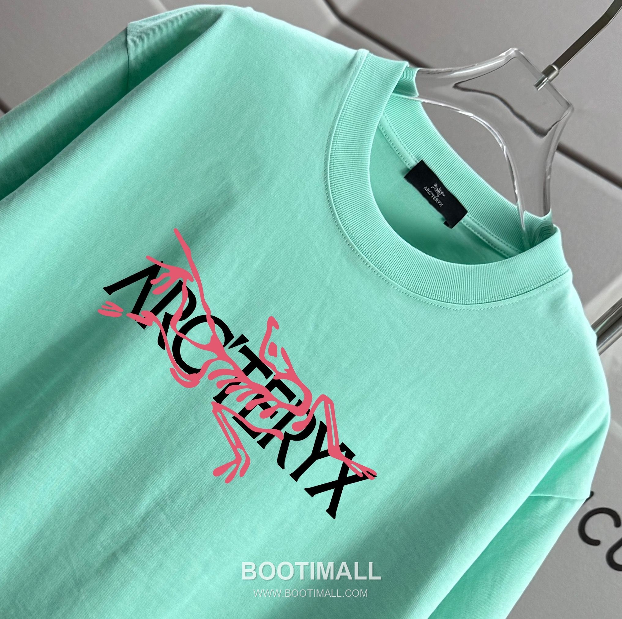 Arc'teryx 2026 S/S Cotton Short Sleeve T-Shirt with Logo Print 아크테릭스 2026SS 코튼 블랙 티셔츠 로고 프린트 7