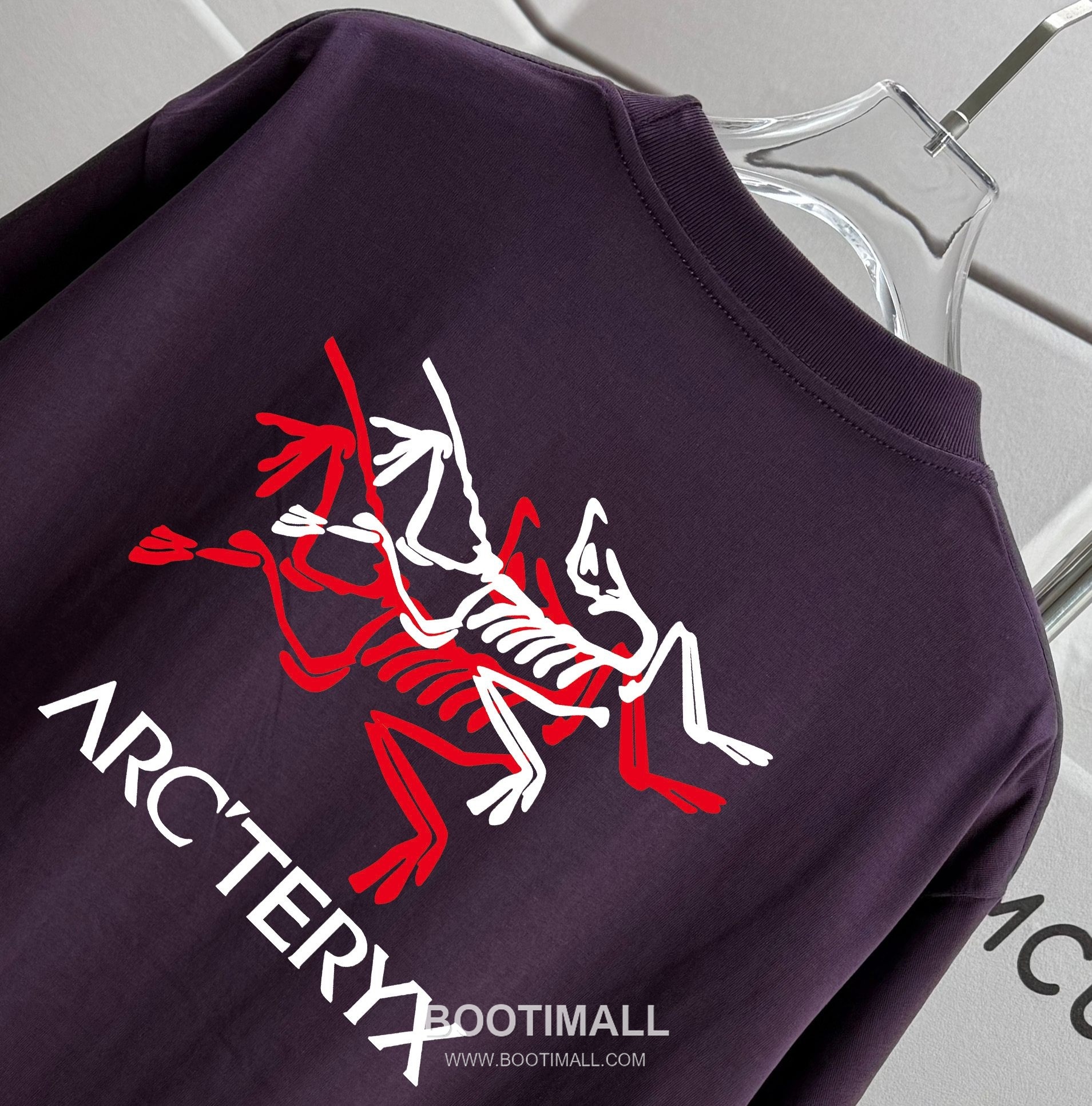 Arc'teryx 2026 S/S Cotton Short Sleeve T-Shirt with Logo Print 아크테릭스 2026SS 코튼 블랙 티셔츠 로고 프린트 7