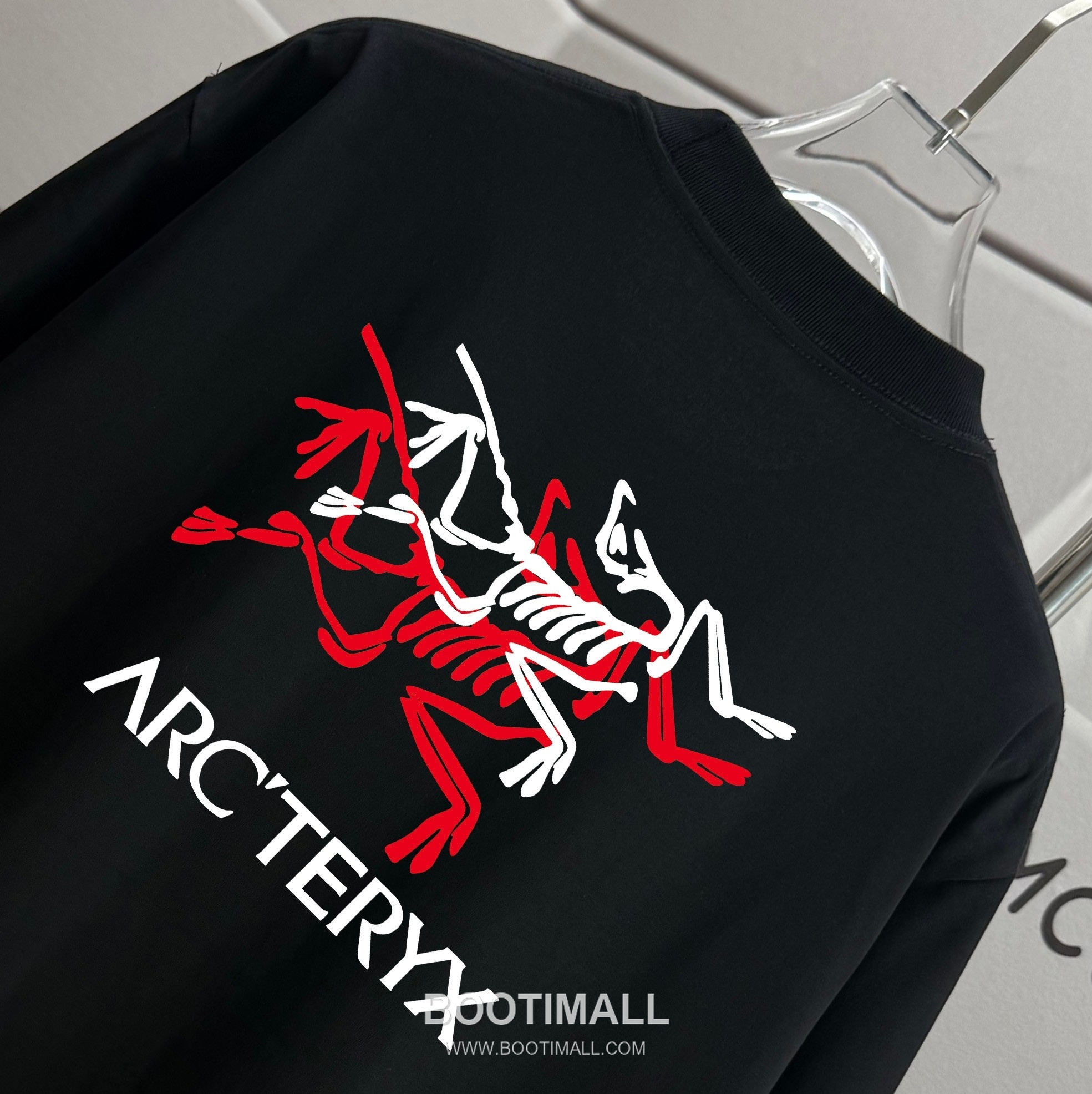 Arc'teryx 2026 S/S Cotton Short Sleeve T-Shirt with Logo Print 아크테릭스 2026SS 코튼 블랙 티셔츠 로고 프린트 7