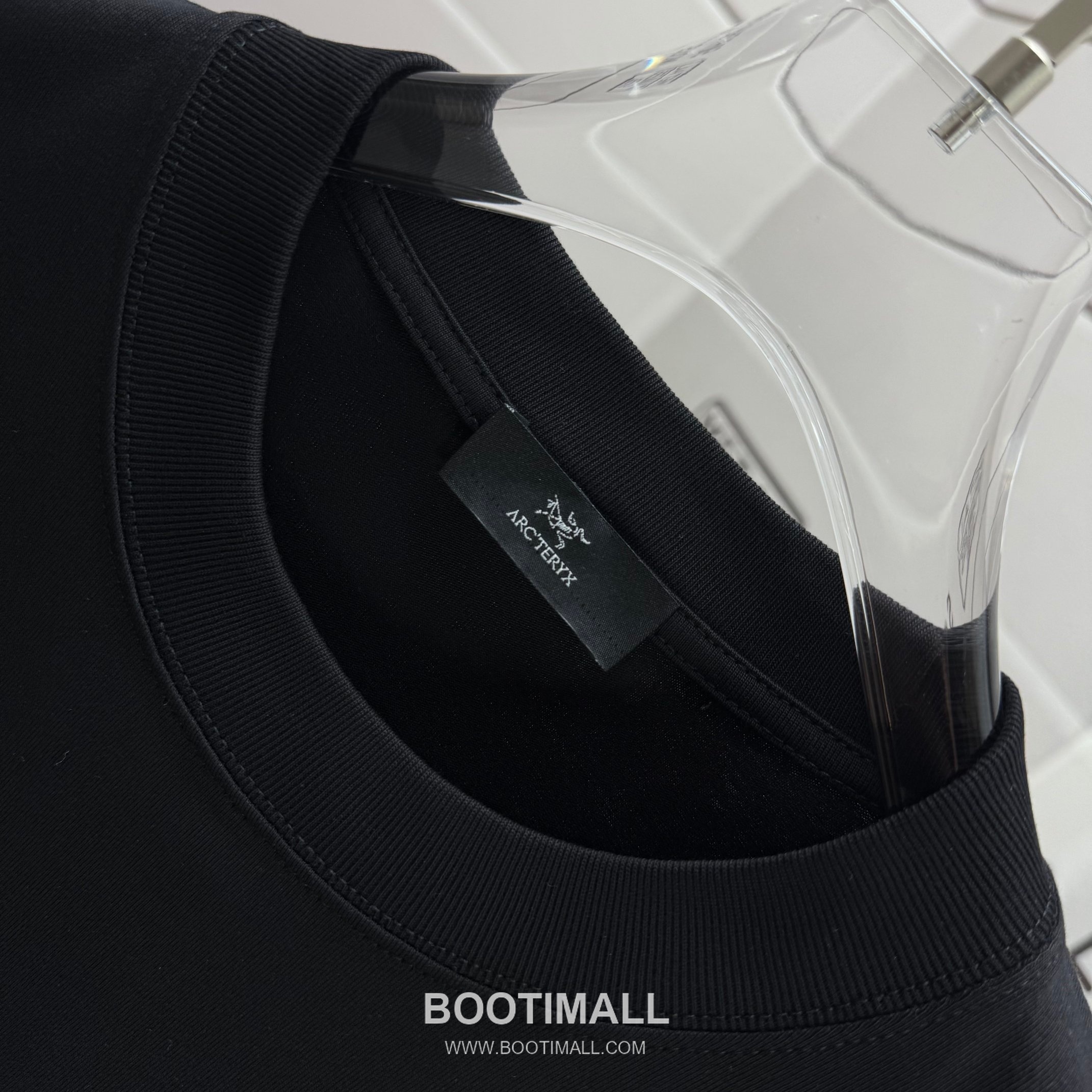 Arc'teryx 2026 S/S Cotton Short Sleeve T-Shirt with Logo Print 아크테릭스 2026SS 코튼 블랙 티셔츠 로고 프린트 8