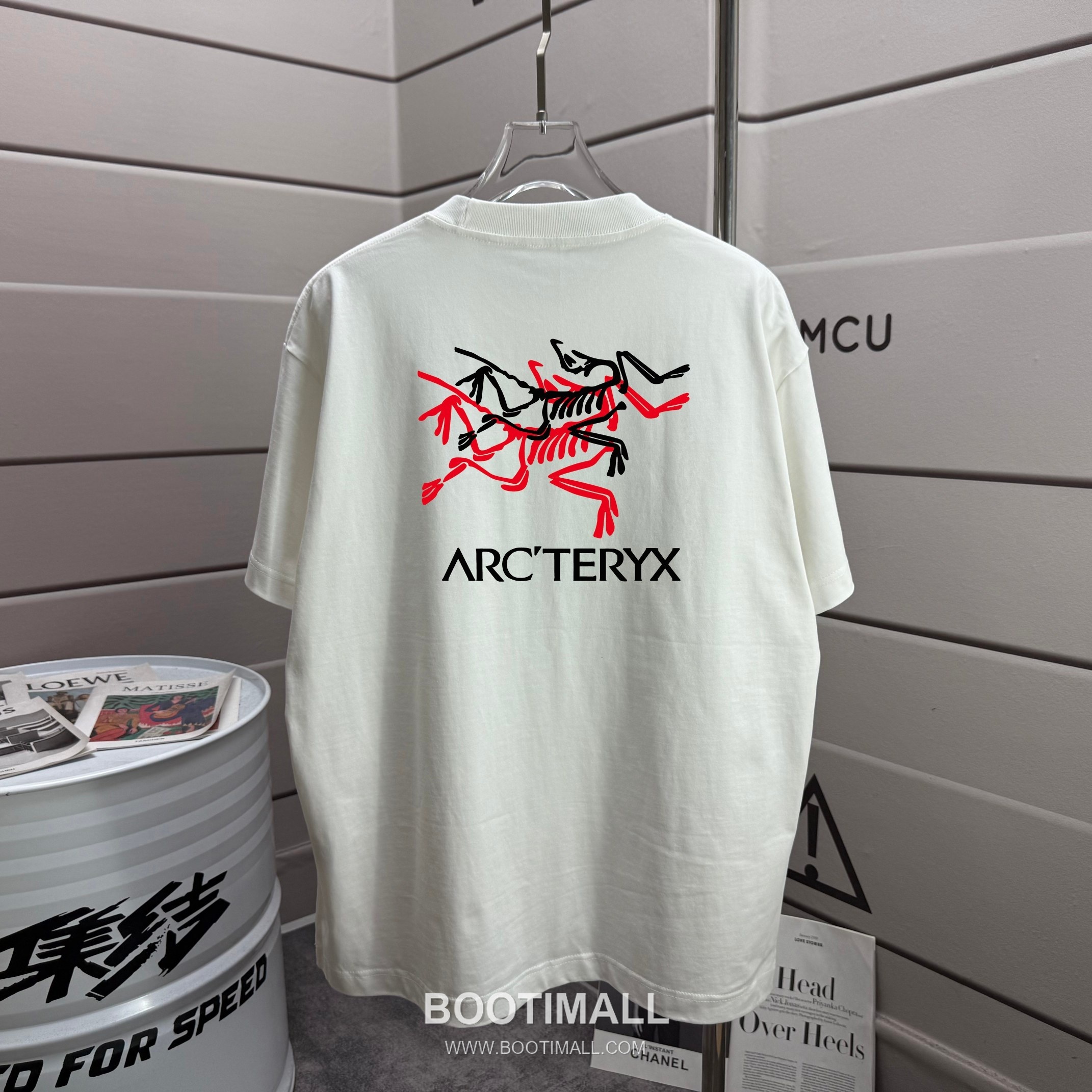 Arc'teryx 2026 S/S Cotton Short Sleeve T-Shirt with Logo Print 아크테릭스 2026SS 코튼 블랙 티셔츠 로고 프린트 5