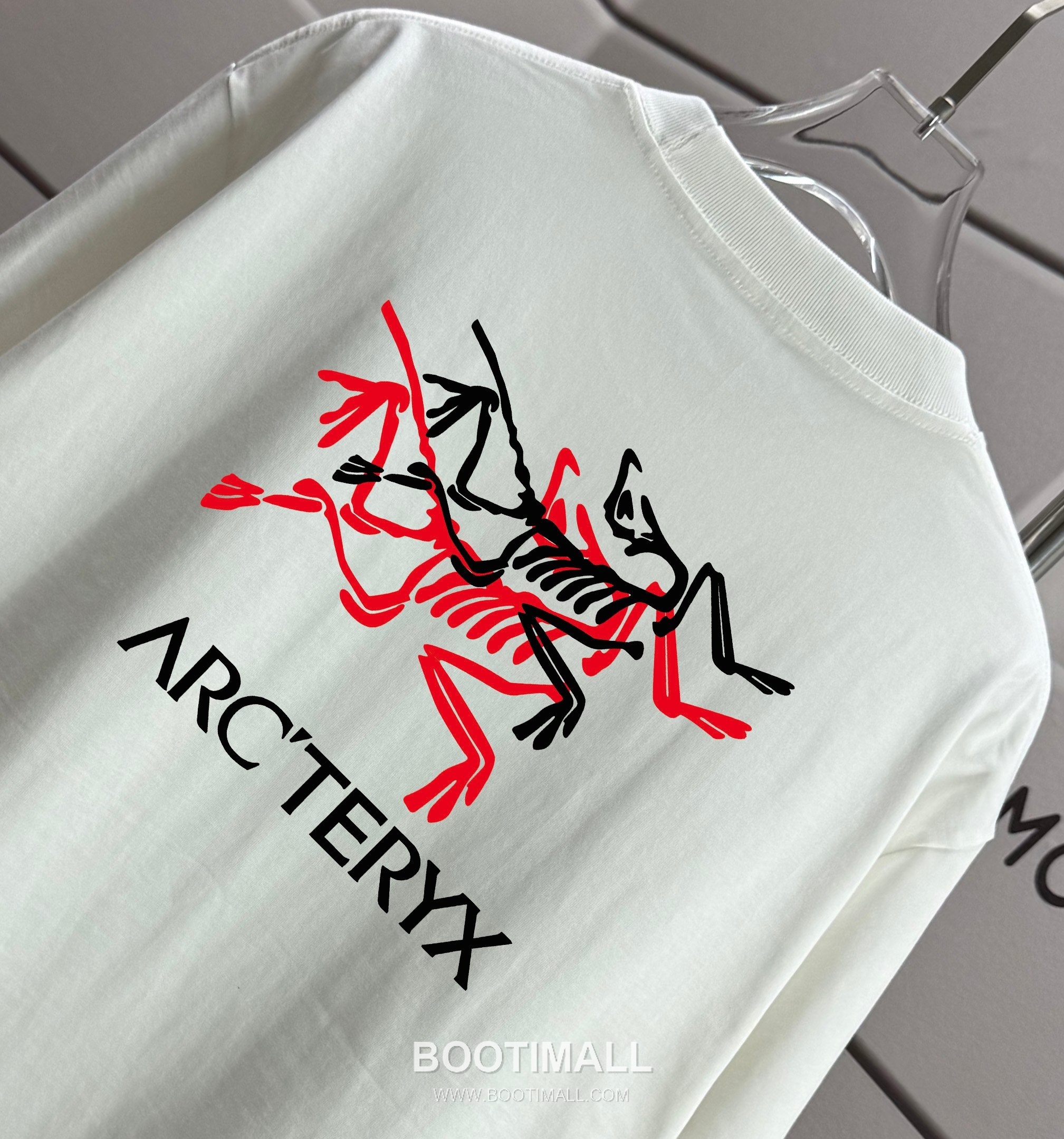 Arc'teryx 2026 S/S Cotton Short Sleeve T-Shirt with Logo Print 아크테릭스 2026SS 코튼 블랙 티셔츠 로고 프린트 7