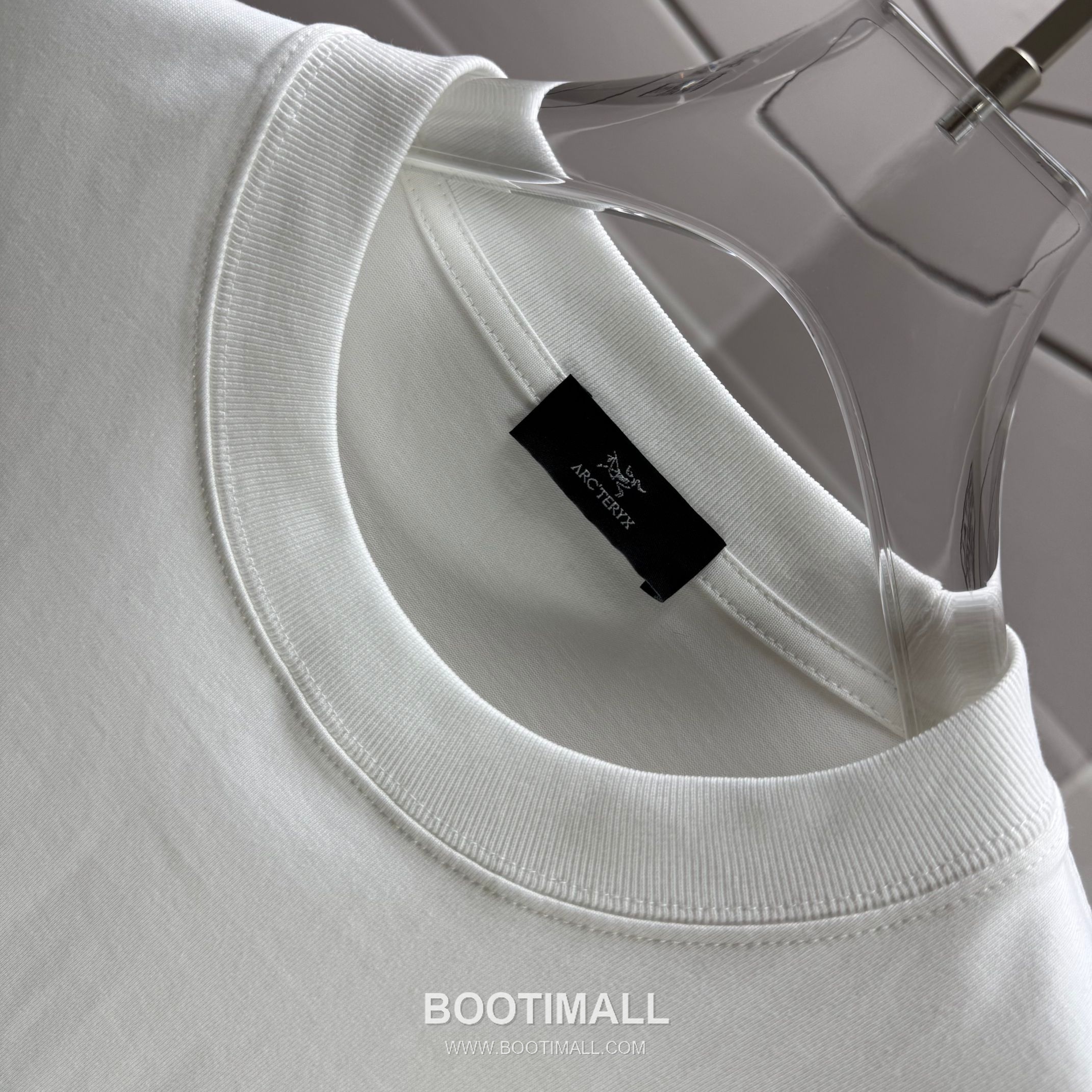 Arc'teryx 2026 S/S Cotton Short Sleeve T-Shirt with Logo Print 아크테릭스 2026SS 코튼 블랙 티셔츠 로고 프린트 8