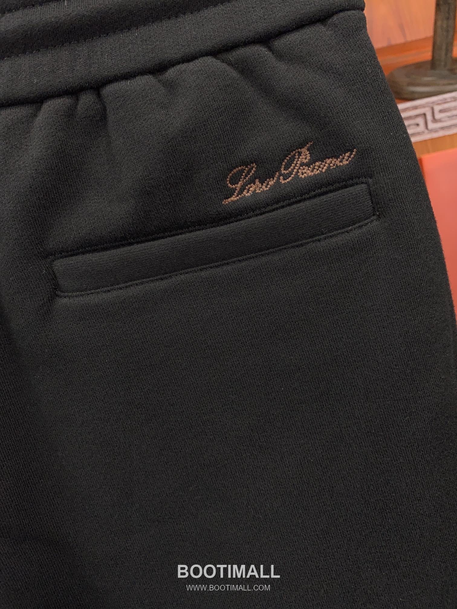 Loro Piana 2025 S/S Natural Fiber Knit Short Sleeve T-Shirt with Minimal Logo 로로피아나 2025SS 천연섬유 아이보리 티셔츠 니트 로고 7