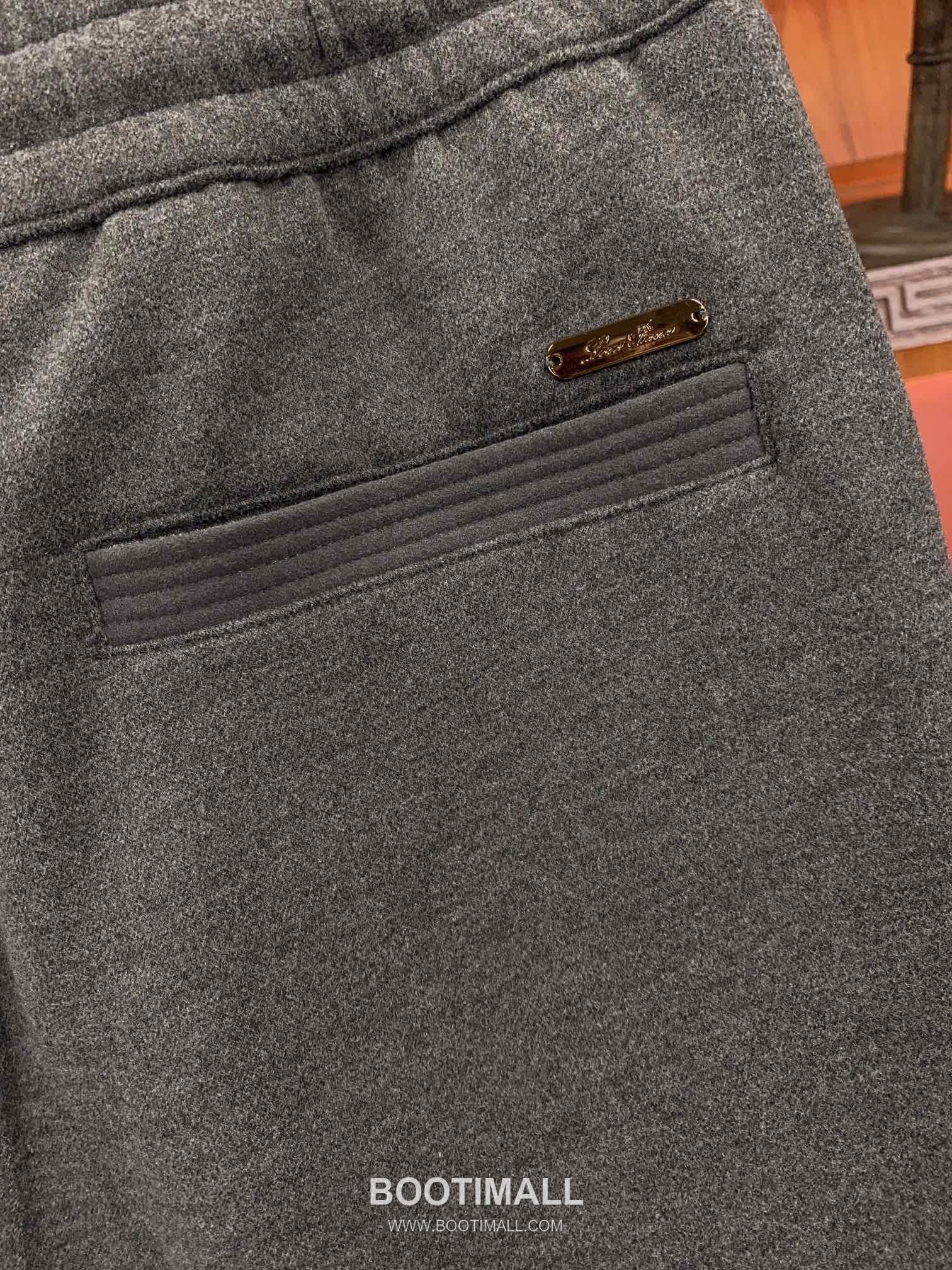 Loro Piana 2025 S/S Natural Fiber Knit Short Sleeve T-Shirt with Minimal Logo 로로피아나 2025SS 천연섬유 아이보리 티셔츠 니트 로고 8