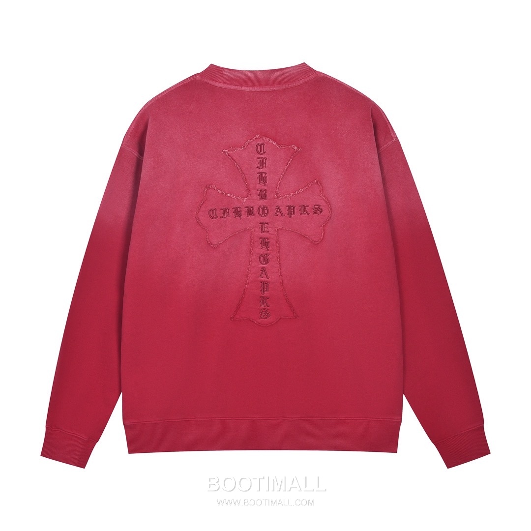 Chrome Hearts 2025 F/W Cotton Loop Terry Hoodie with Patch Embroidered Logo 크롬하츠 2025FW 코튼 블랙 후드 패치 자수 1