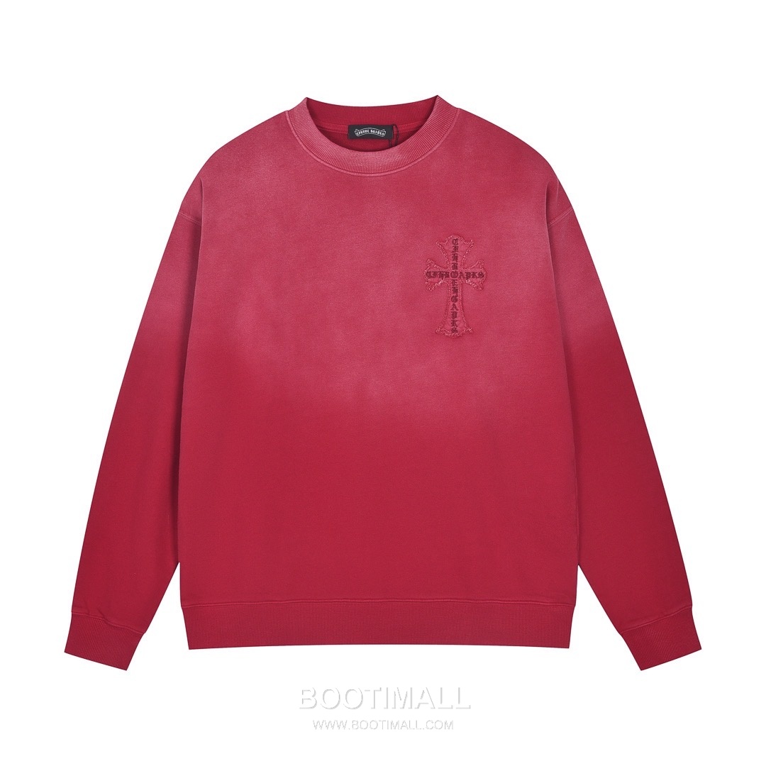 Chrome Hearts 2025 F/W Cotton Loop Terry Hoodie with Patch Embroidered Logo 크롬하츠 2025FW 코튼 블랙 후드 패치 자수 2