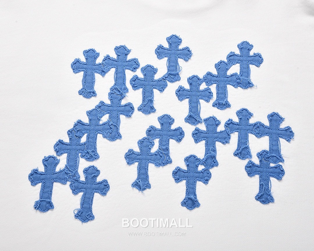 Chrome Hearts 2025 F/W Cotton Loop Terry Hoodie with Patch Embroidered Logo 크롬하츠 2025FW 코튼 블랙 후드 패치 자수 4