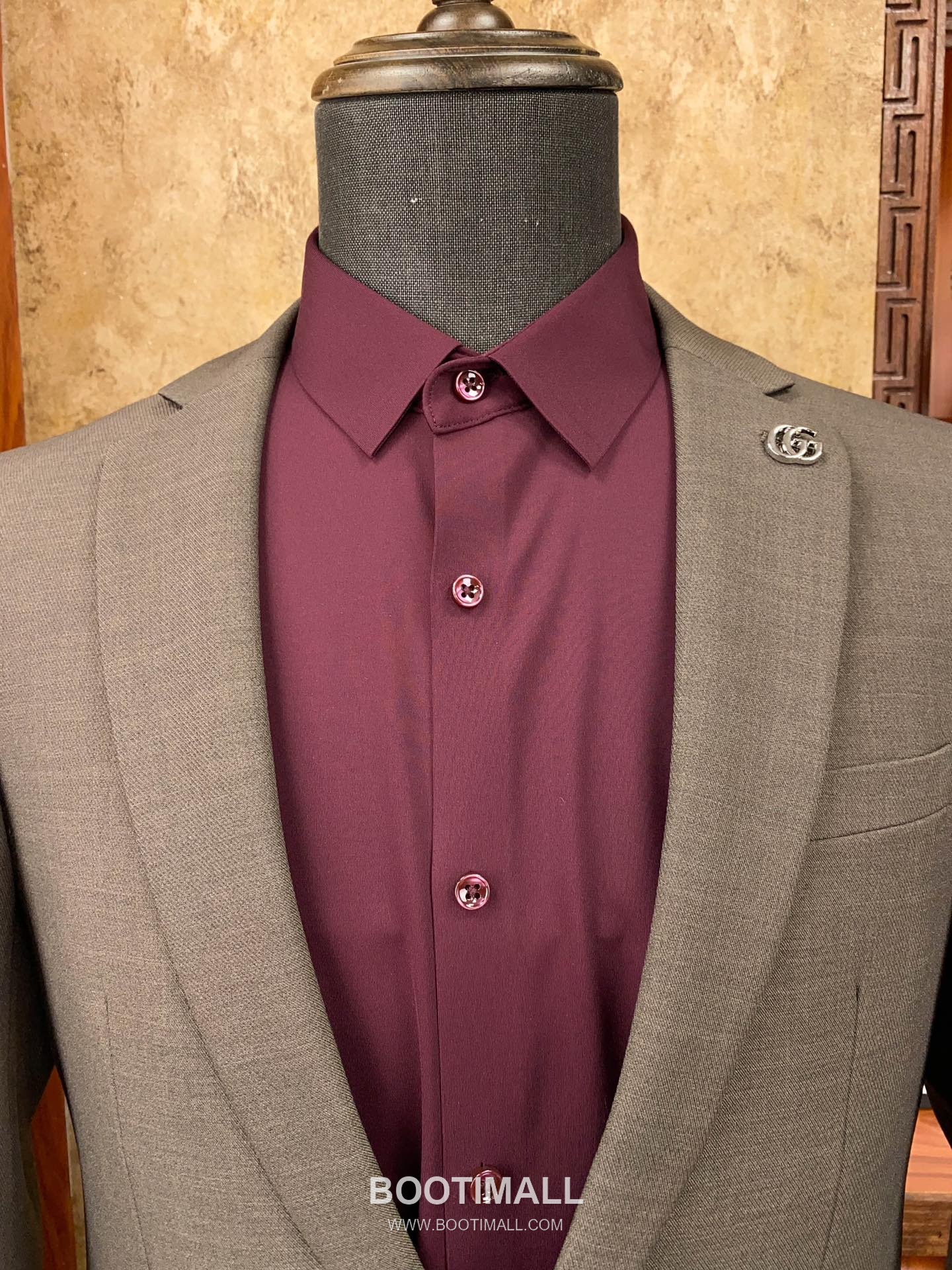 Gucci 2025 F/W Polyester Blend Suit Set Jacket Pants with Tailored Fit 구찌 2025FW 폴리에스터 블랙 재킷 팬츠 수트세트 4