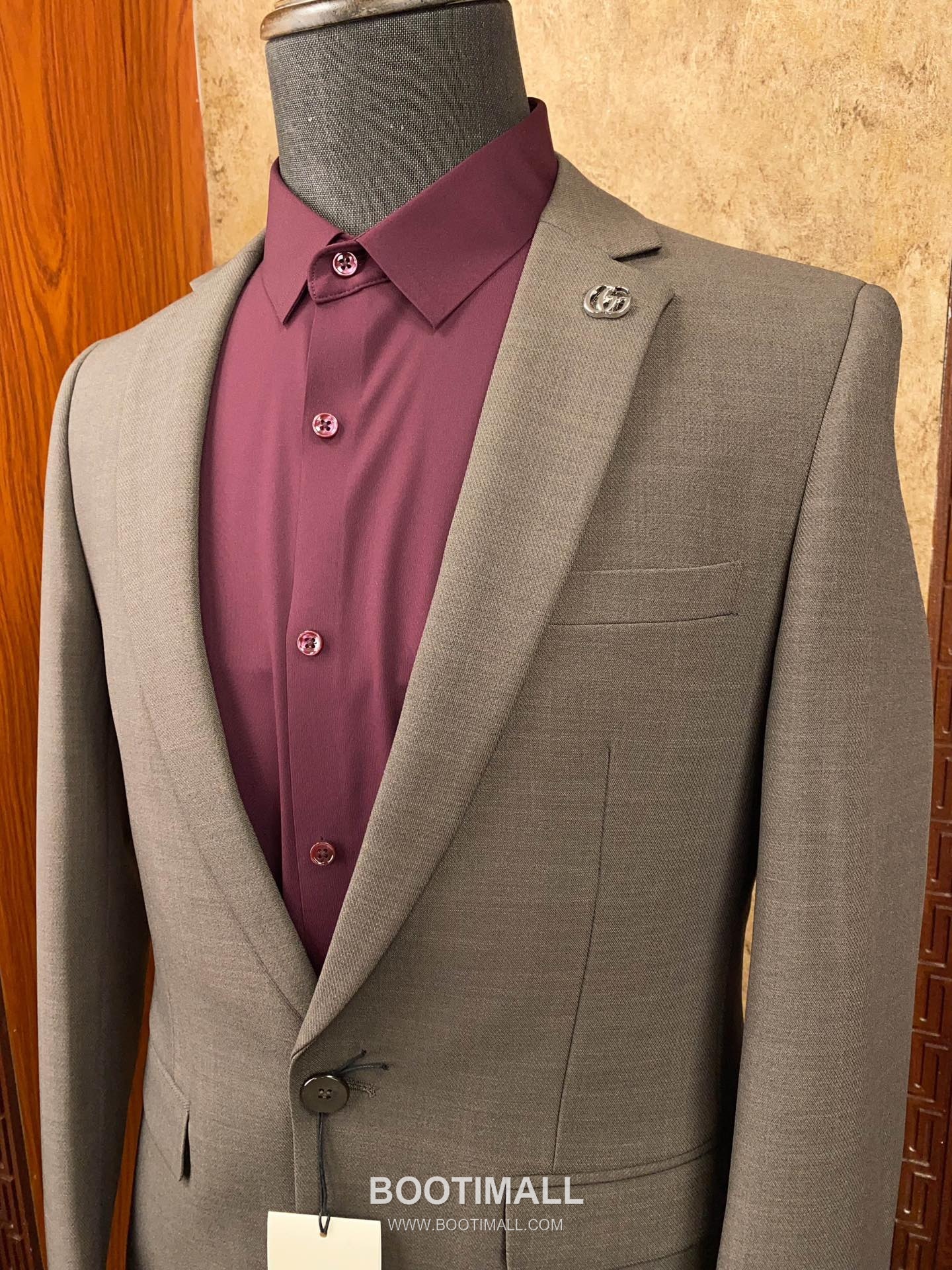 Gucci 2025 F/W Polyester Blend Suit Set Jacket Pants with Tailored Fit 구찌 2025FW 폴리에스터 블랙 재킷 팬츠 수트세트 14