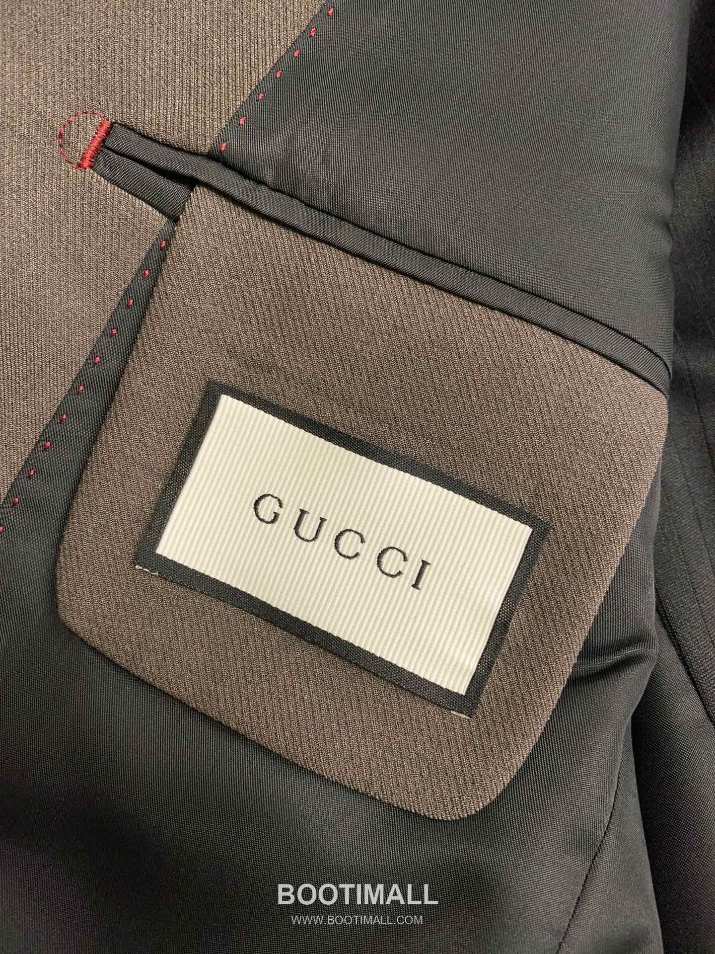 Gucci 2025 F/W Polyester Blend Suit Set Jacket Pants with Tailored Fit 구찌 2025FW 폴리에스터 블랙 재킷 팬츠 수트세트 17