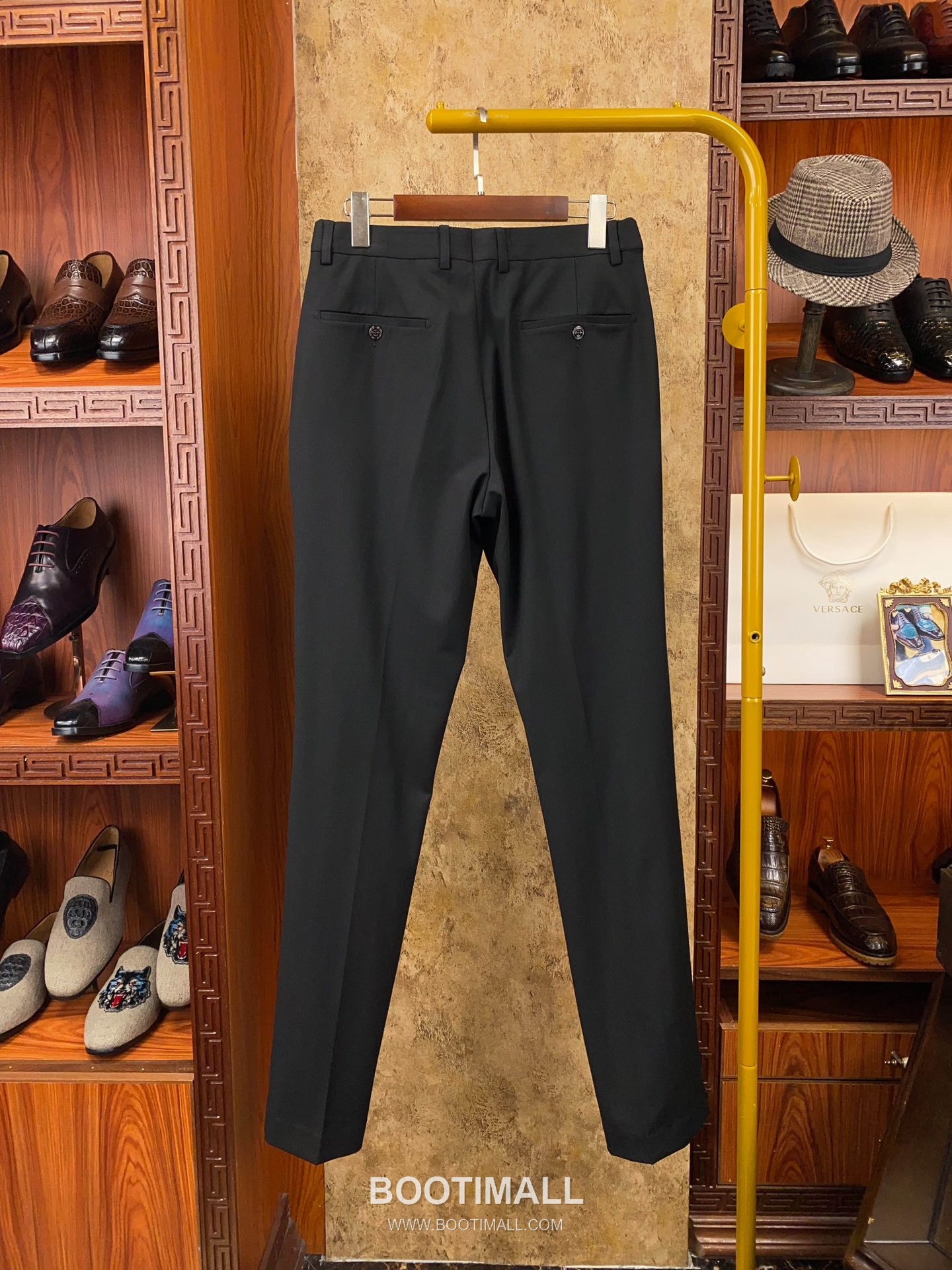 Versace 2025 F/W Wool Blend Suit Set Jacket Pants with Tailored Fit 베르사체 2025FW 울 블렌드 블랙 재킷 팬츠 수트세트 21