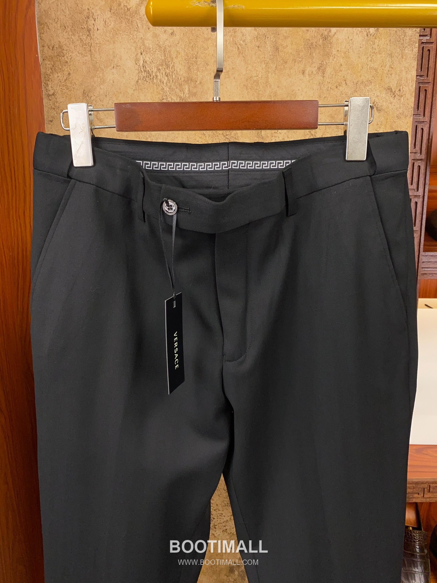 Versace 2025 F/W Wool Blend Suit Set Jacket Pants with Tailored Fit 베르사체 2025FW 울 블렌드 블랙 재킷 팬츠 수트세트 22