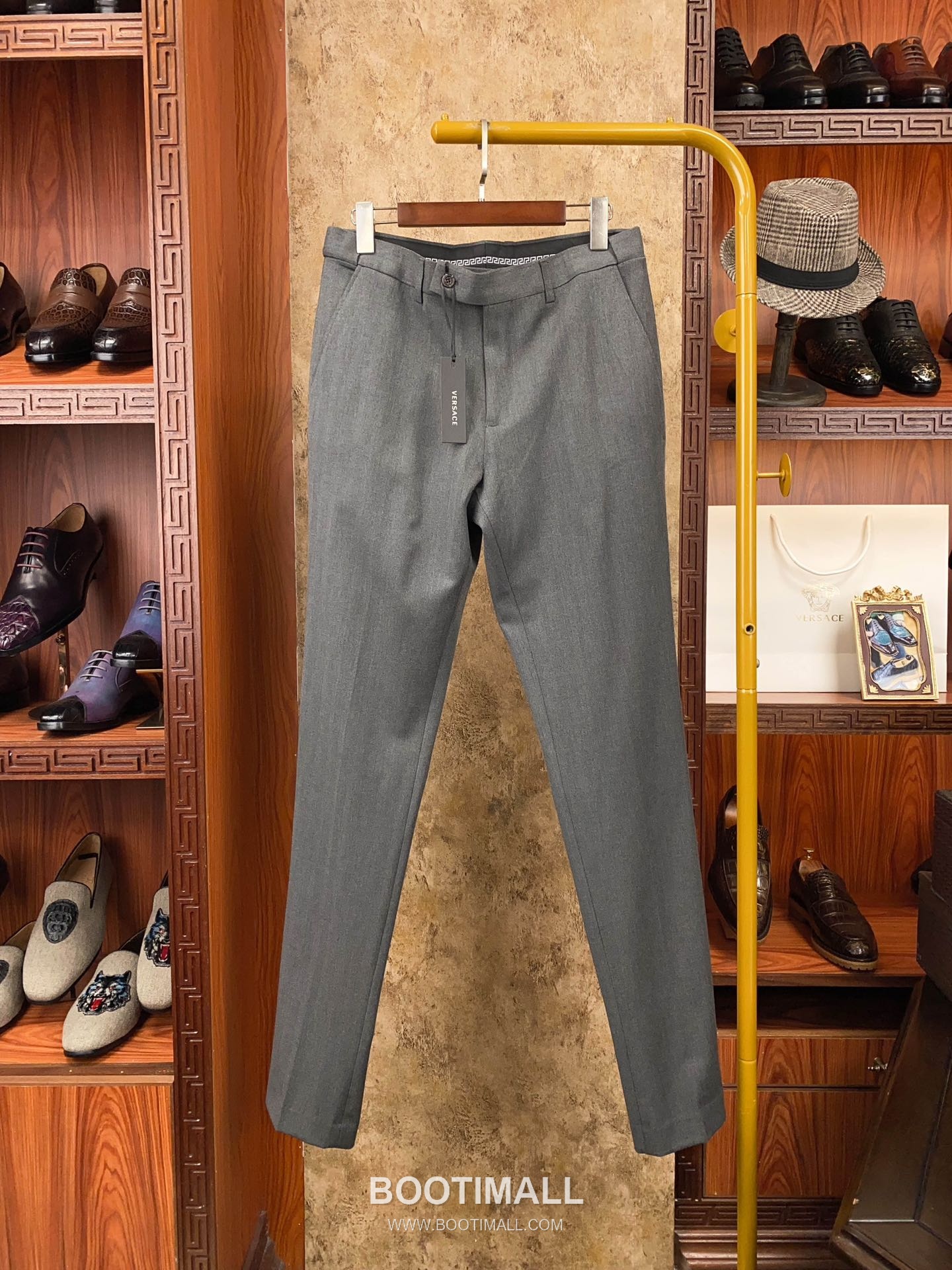 Versace 2025 F/W Wool Blend Suit Set Jacket Pants with Tailored Fit 베르사체 2025FW 울 블렌드 블랙 재킷 팬츠 수트세트 10