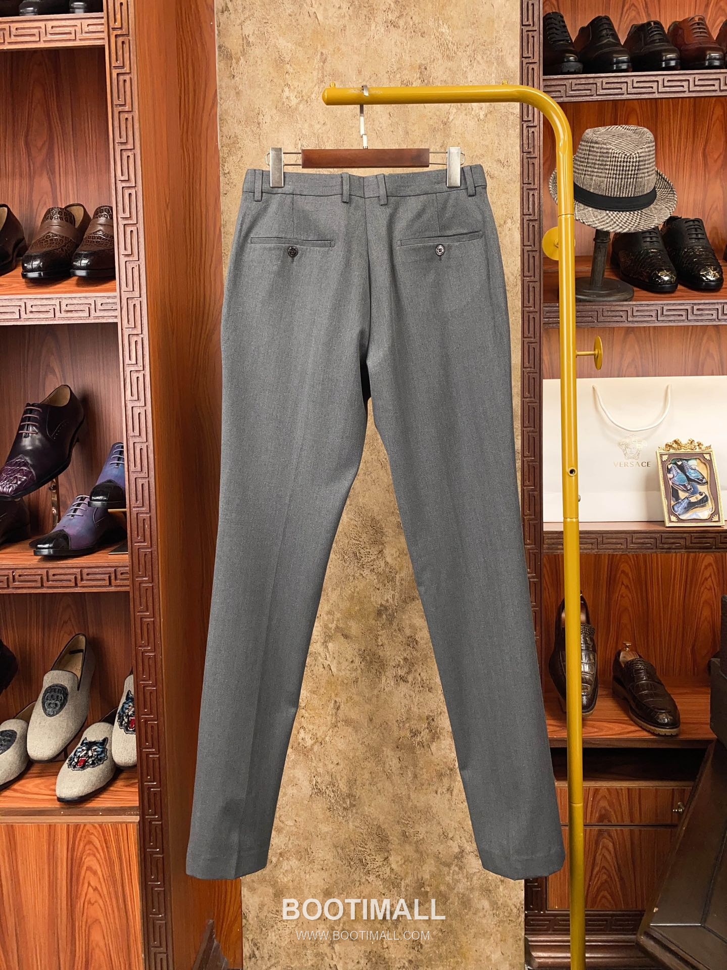 Versace 2025 F/W Wool Blend Suit Set Jacket Pants with Tailored Fit 베르사체 2025FW 울 블렌드 블랙 재킷 팬츠 수트세트 12