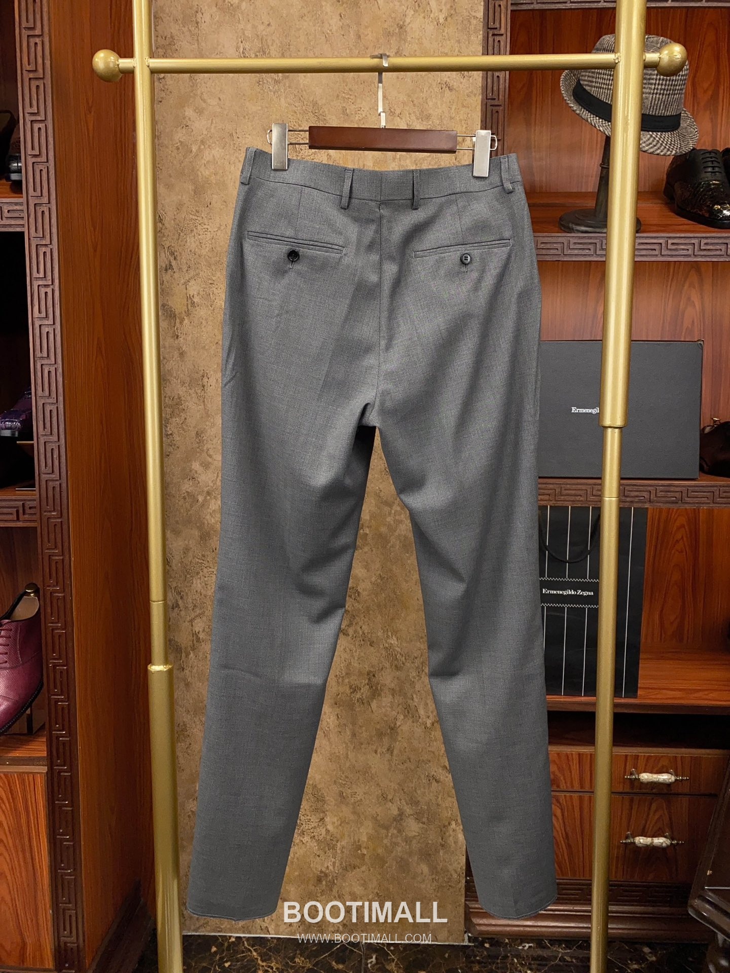 Zegna 2025 F/W Polyester Blend Suit Set Jacket Pants with Tailored Fit 제냐 2025FW 폴리에스터 블랙 재킷 팬츠 수트세트 12