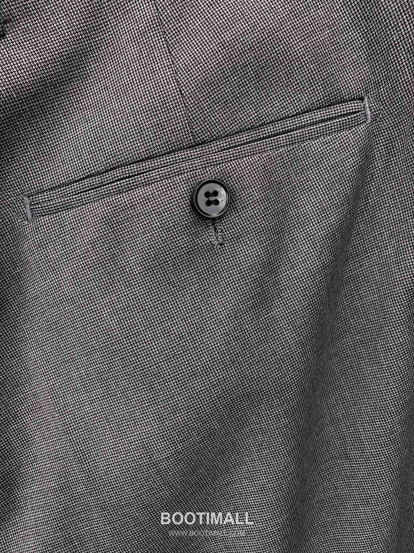 Zegna 2025 F/W Polyester Blend Suit Set Jacket Pants with Tailored Fit 제냐 2025FW 폴리에스터 블랙 재킷 팬츠 수트세트 17