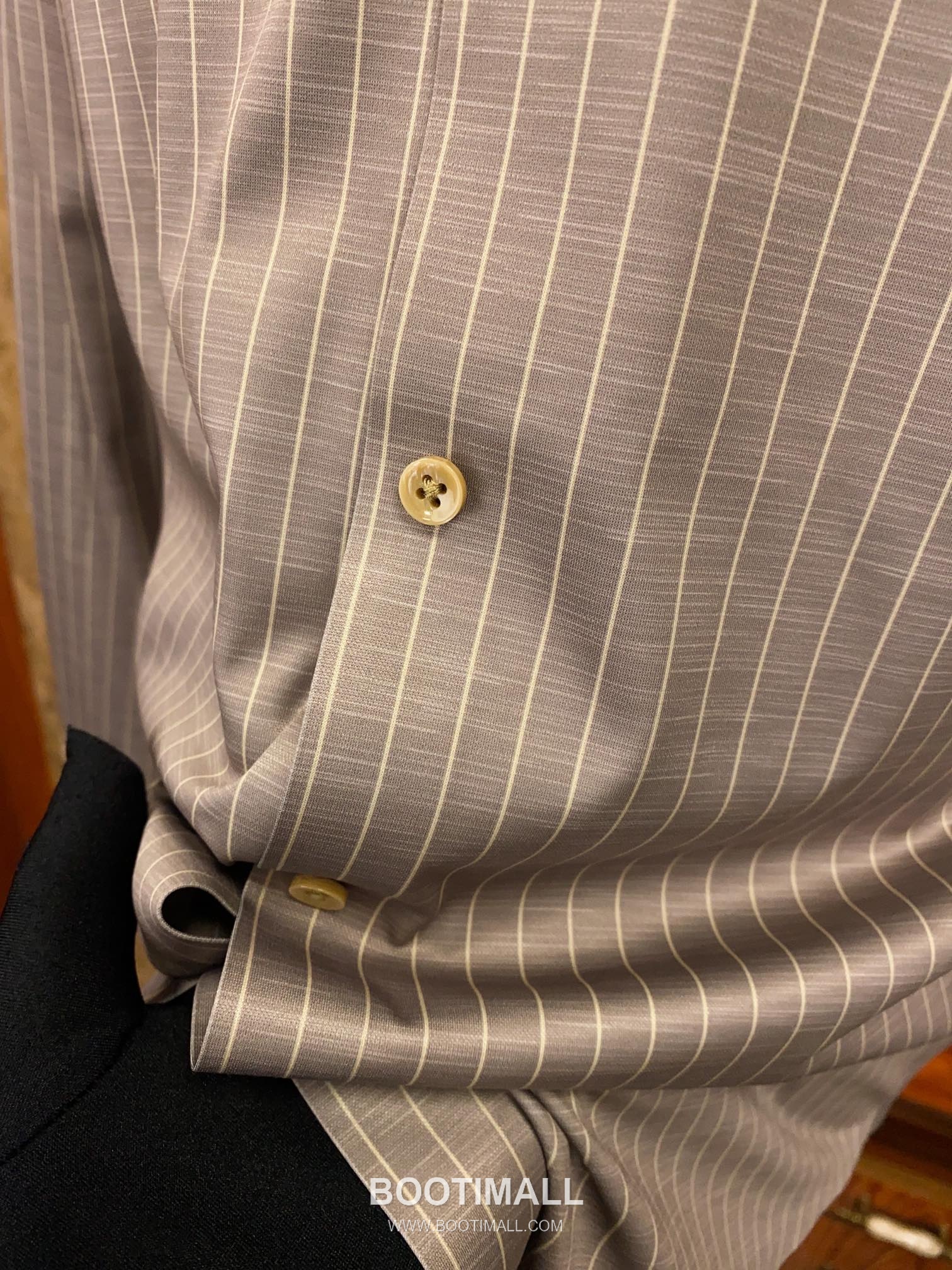 Zegna 2025 S/S Cotton Blend Long Sleeve Shirt with Anti Wrinkle Finish 제냐 2025SS 코튼 블루 셔츠 논아이론 5