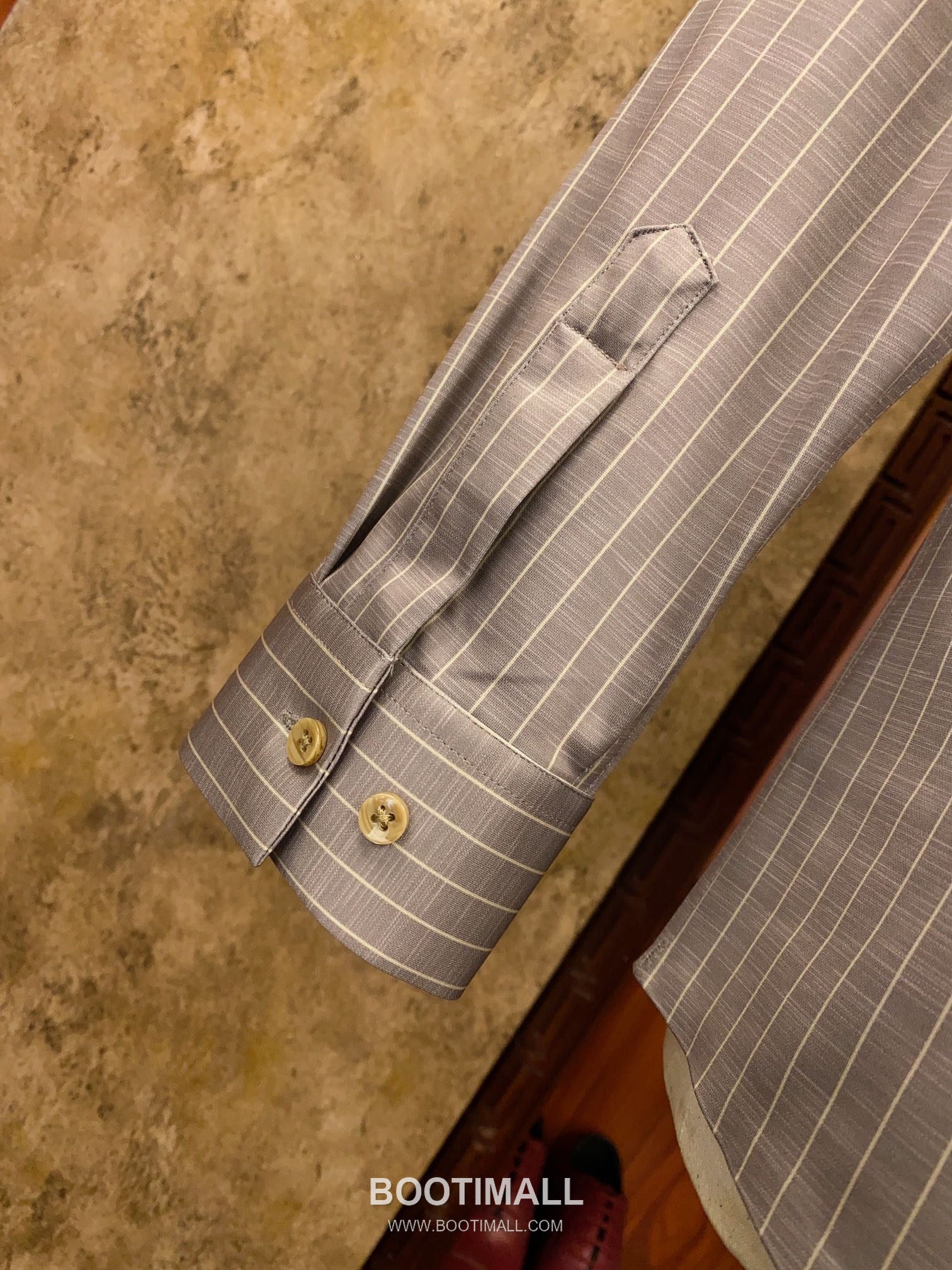 Zegna 2025 S/S Cotton Blend Long Sleeve Shirt with Anti Wrinkle Finish 제냐 2025SS 코튼 블루 셔츠 논아이론 8