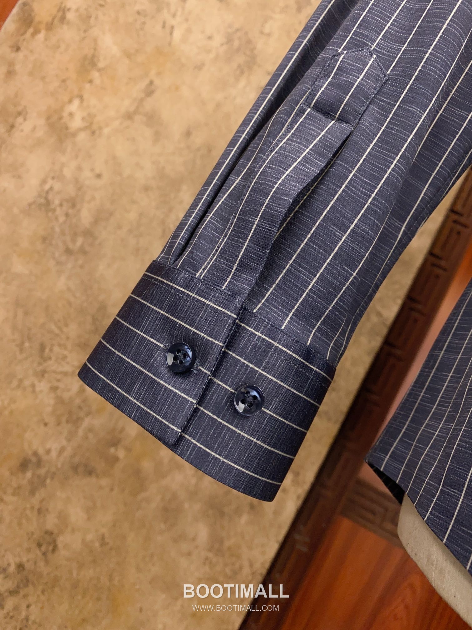 Zegna 2025 S/S Cotton Blend Long Sleeve Shirt with Anti Wrinkle Finish 제냐 2025SS 코튼 블루 셔츠 논아이론 8