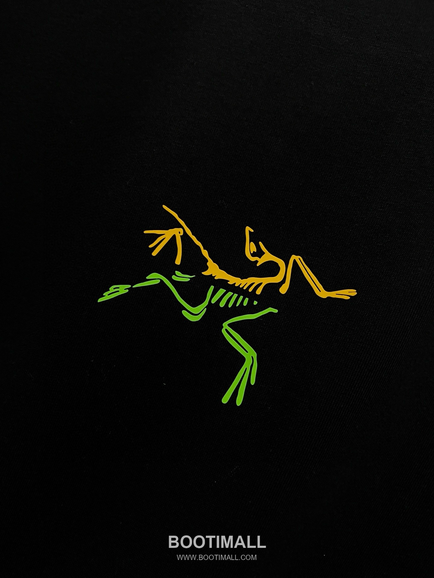 Arc'teryx 2026 S/S Cotton Short Sleeve T-Shirt with Foam Logo Print 아크테릭스 2026SS 코튼 블랙 티셔츠 발포 로고 프린트 7